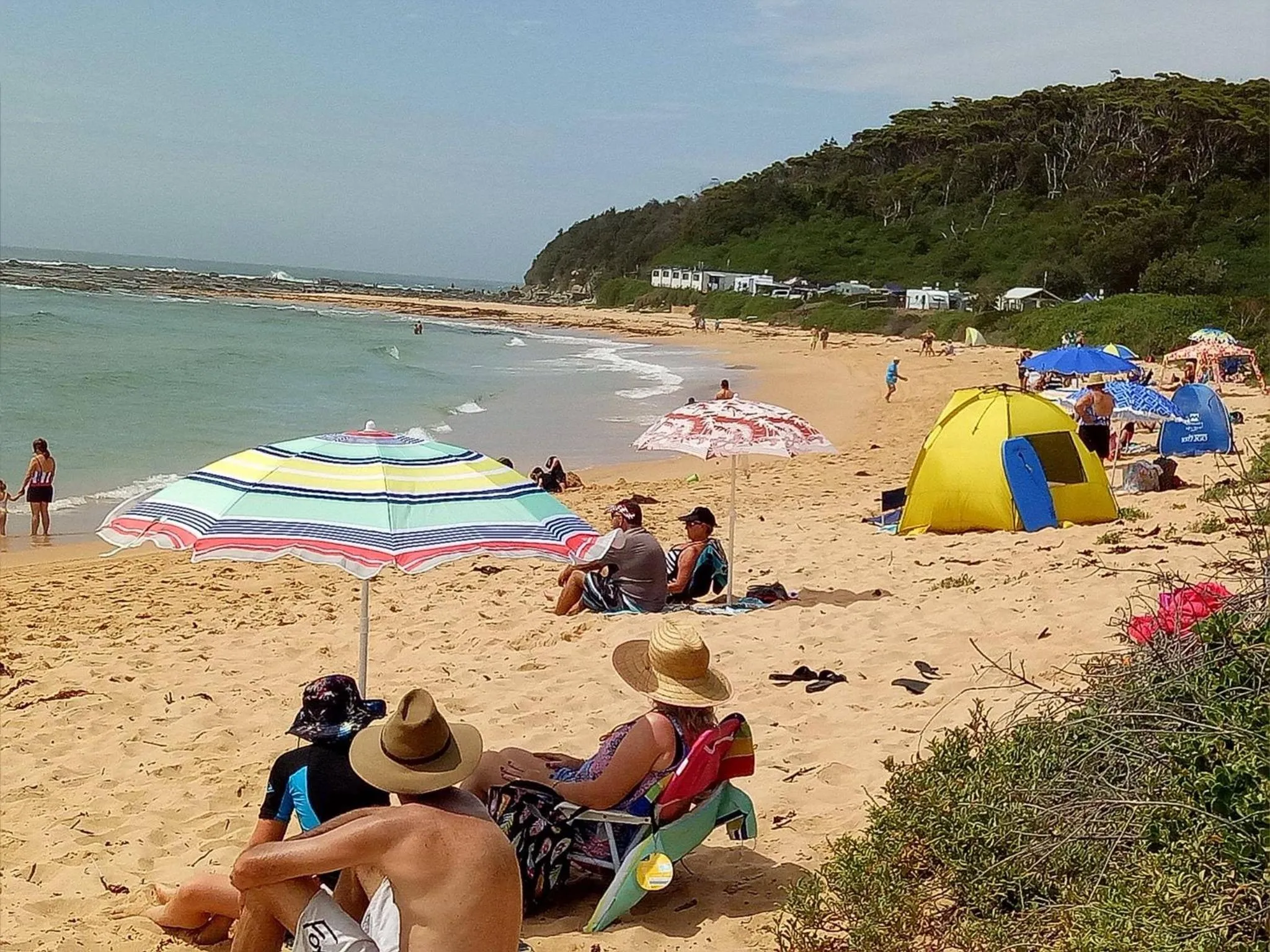 People in Blue Lagoon Beach Resort