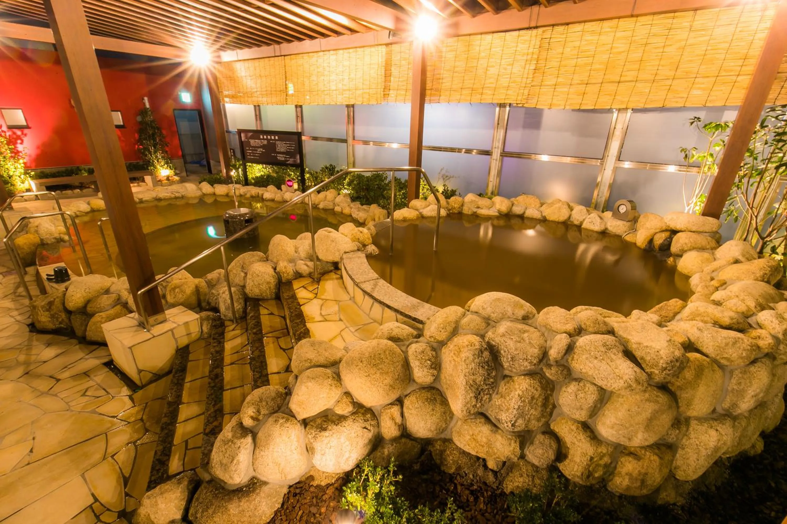 Hot Spring Bath in Spa & Hotel Suishun Matsuiyamate