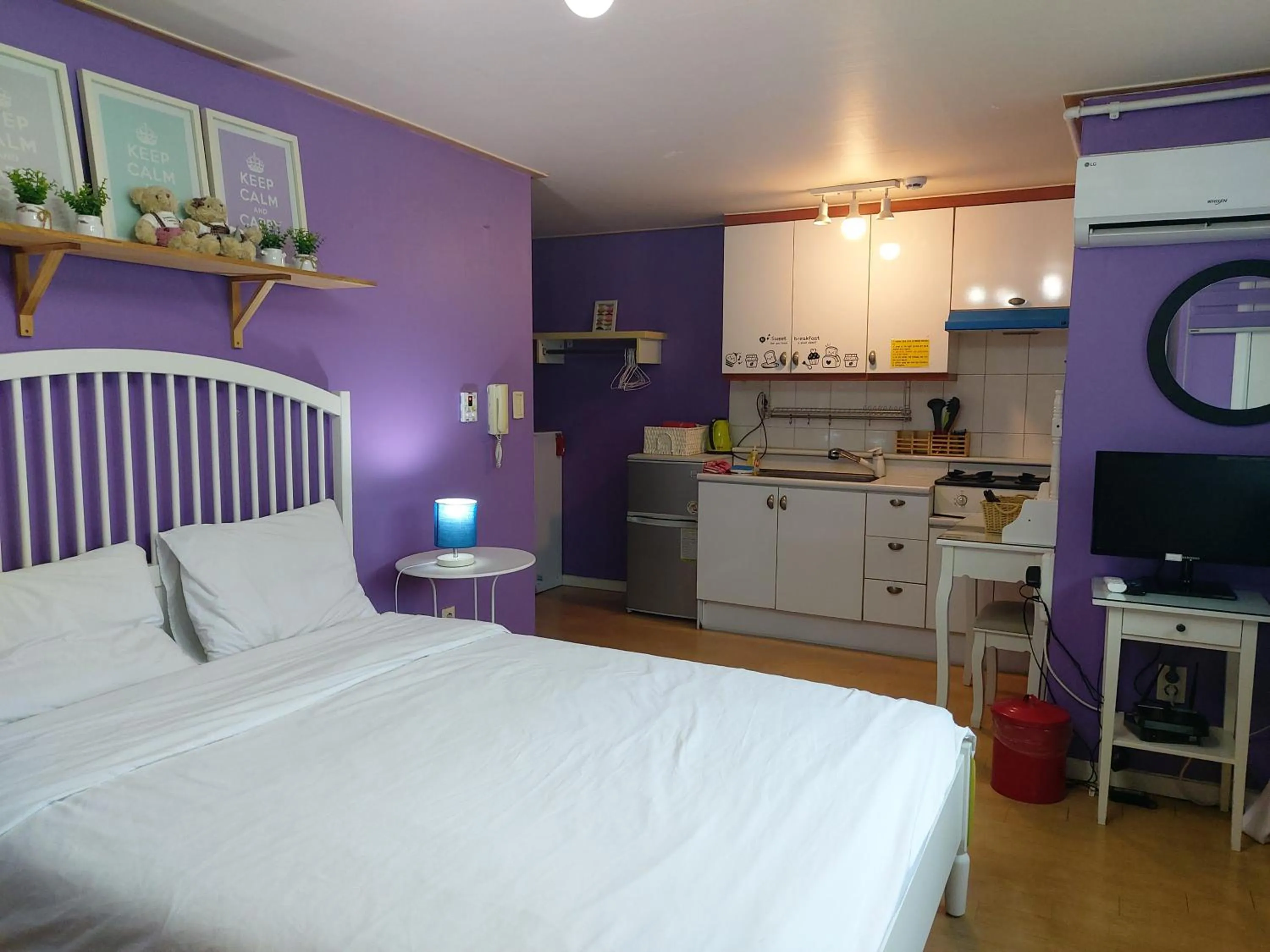 Bed in Han River Residence & Guesthouse