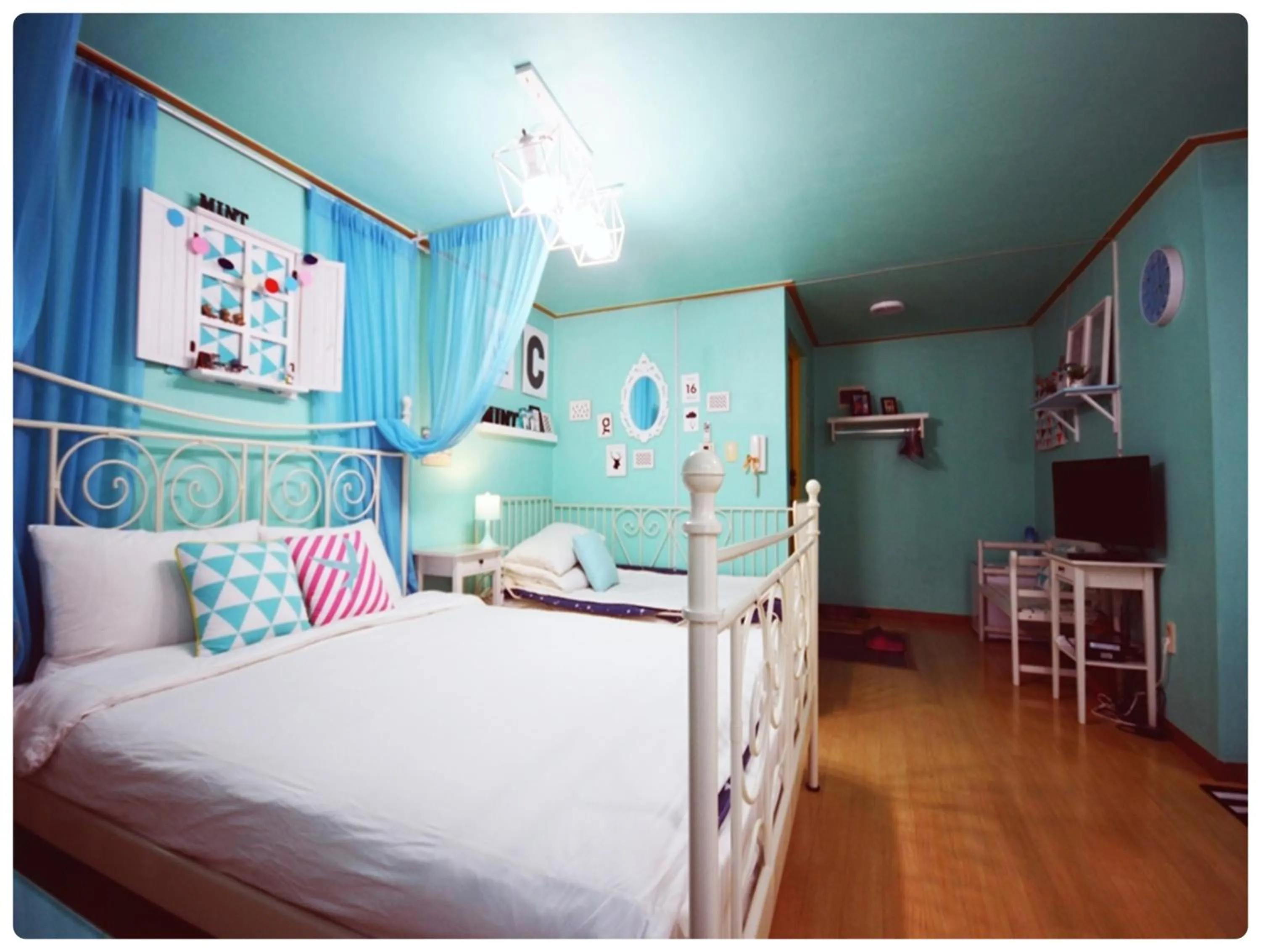 Bed in Han River Residence & Guesthouse