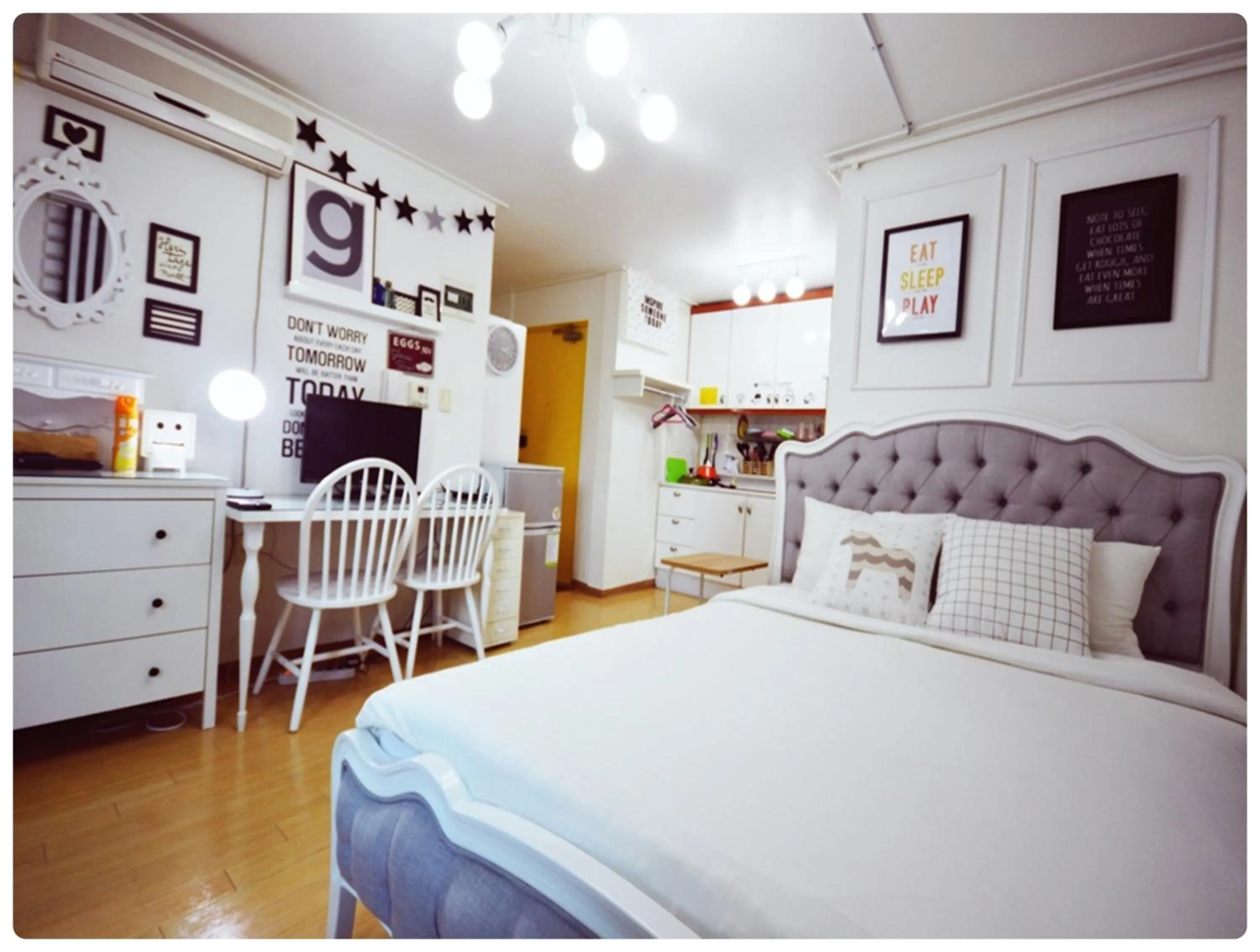 Bed in Han River Residence & Guesthouse