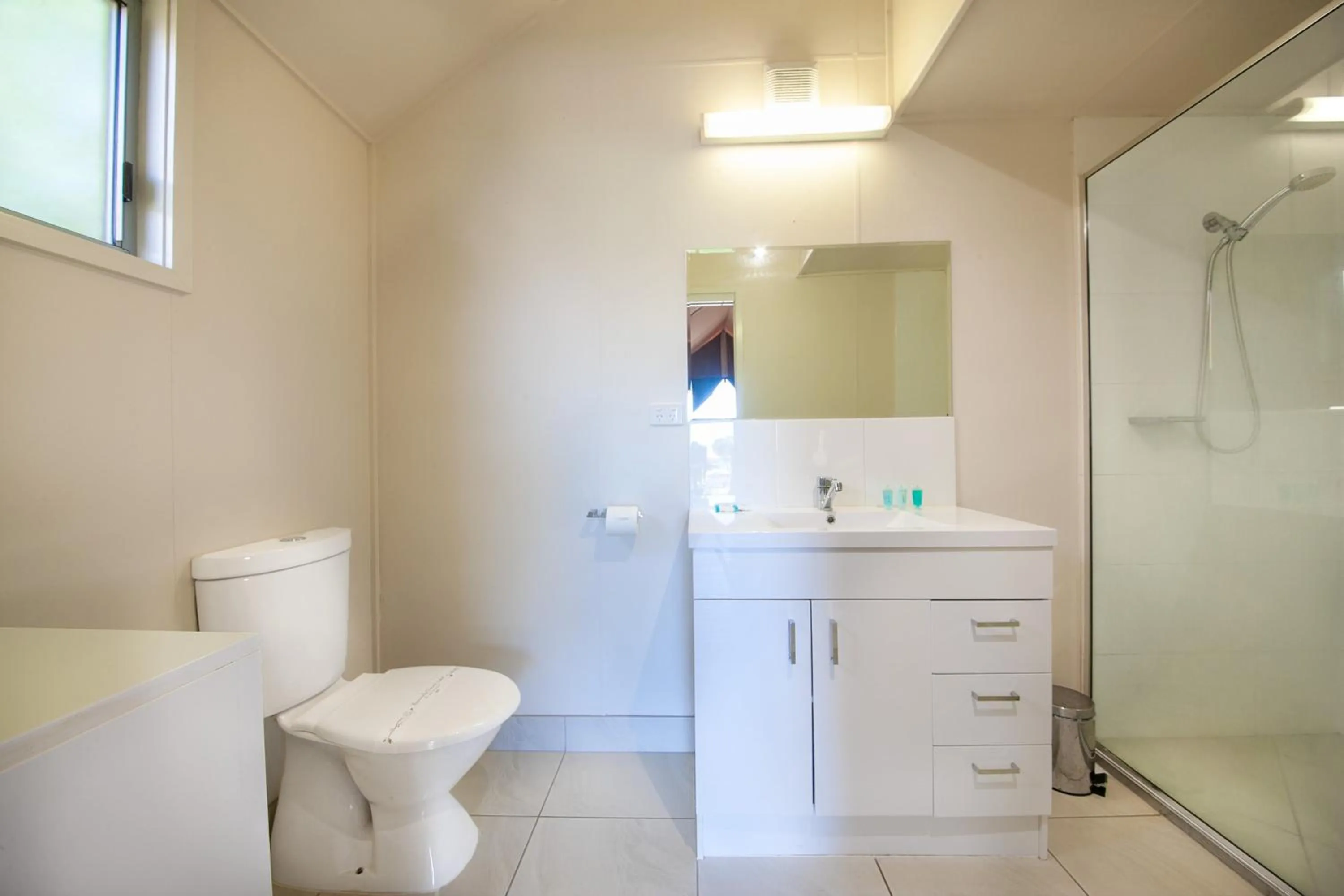 Bathroom in NRMA Agnes Water Holiday Park