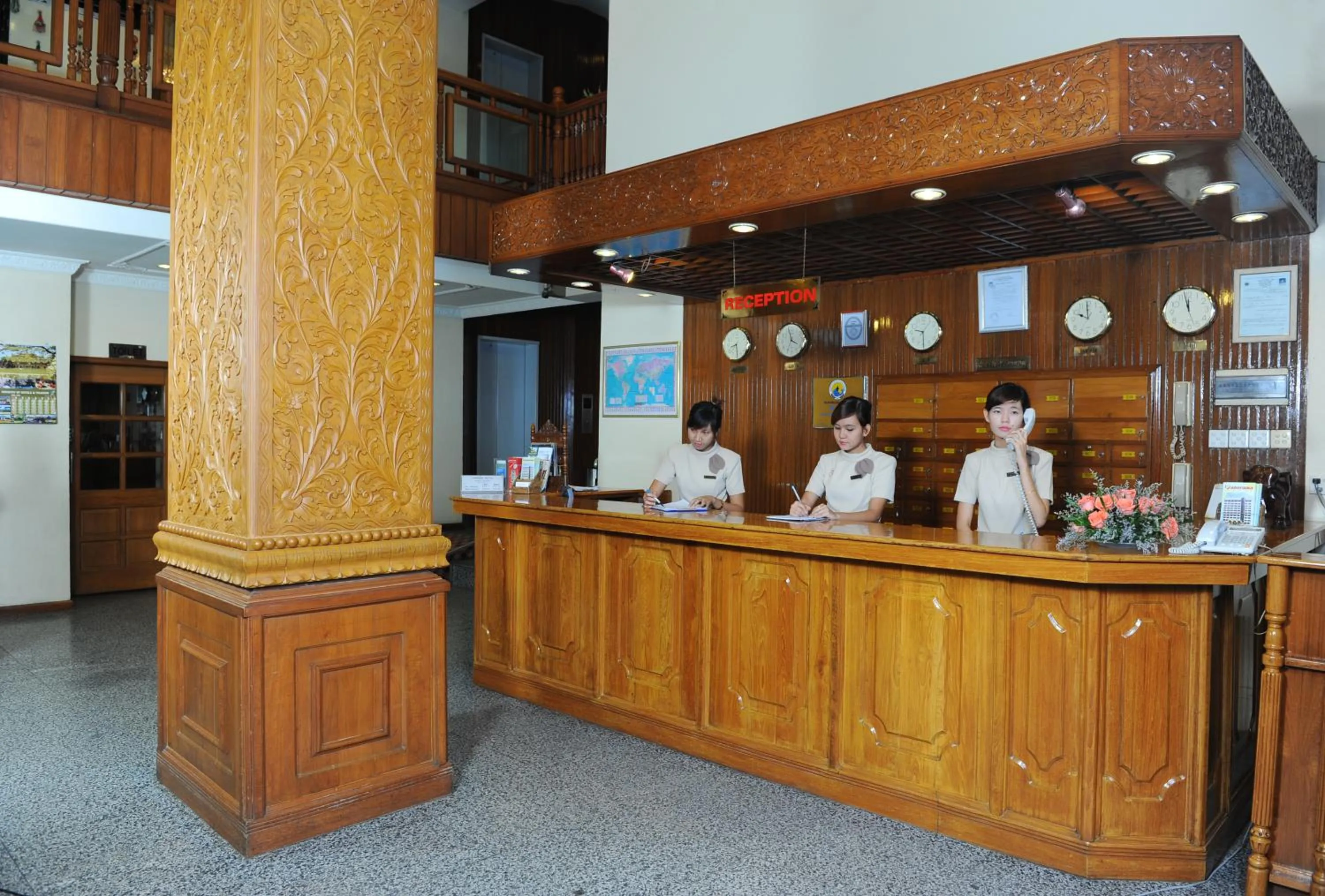Lobby or reception in Panorama Hotel