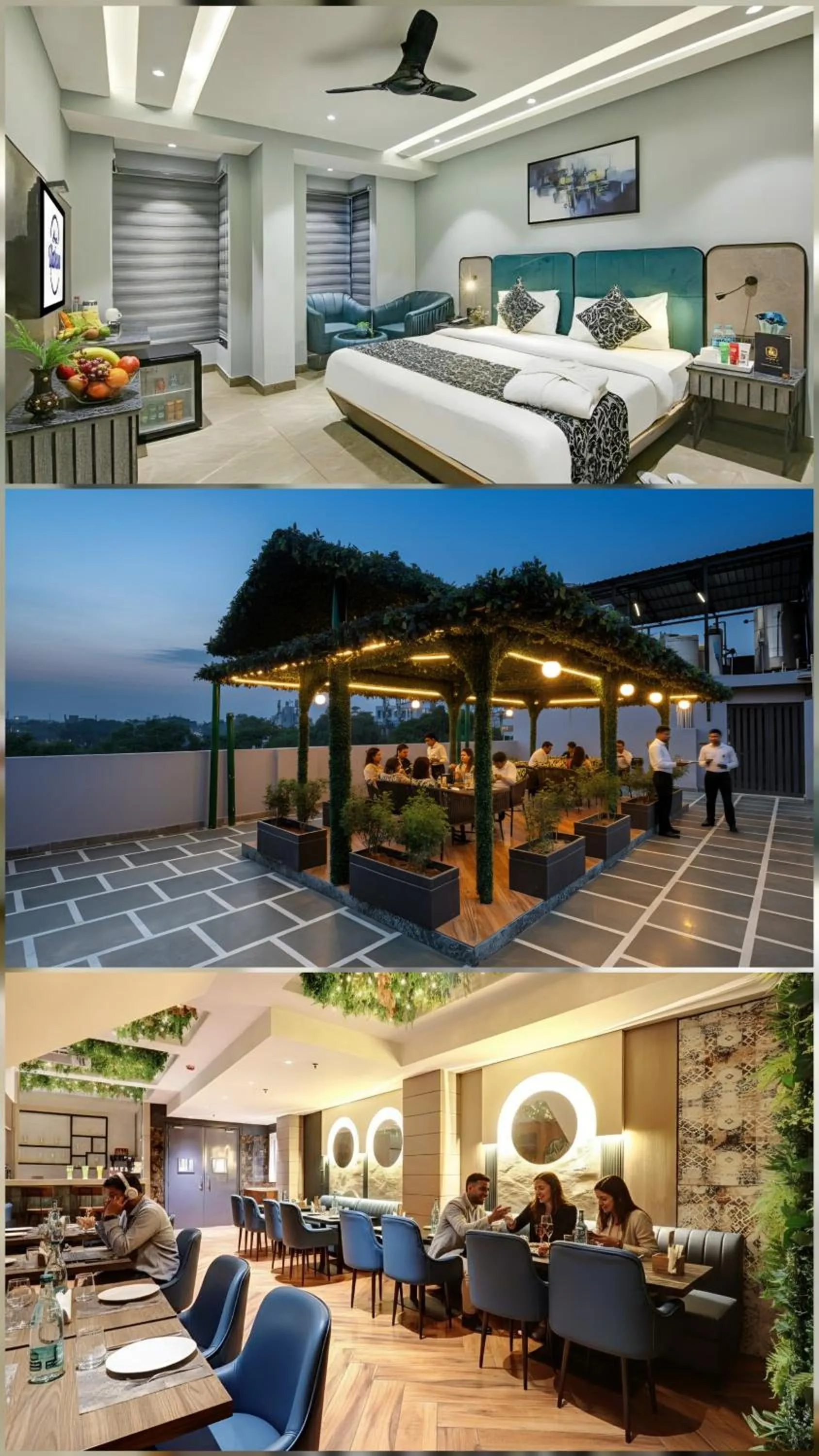 HOTEL UPTOWN with Luxury Restaurant & Rooftop Near Connaught Place, New Delhi City Centre
