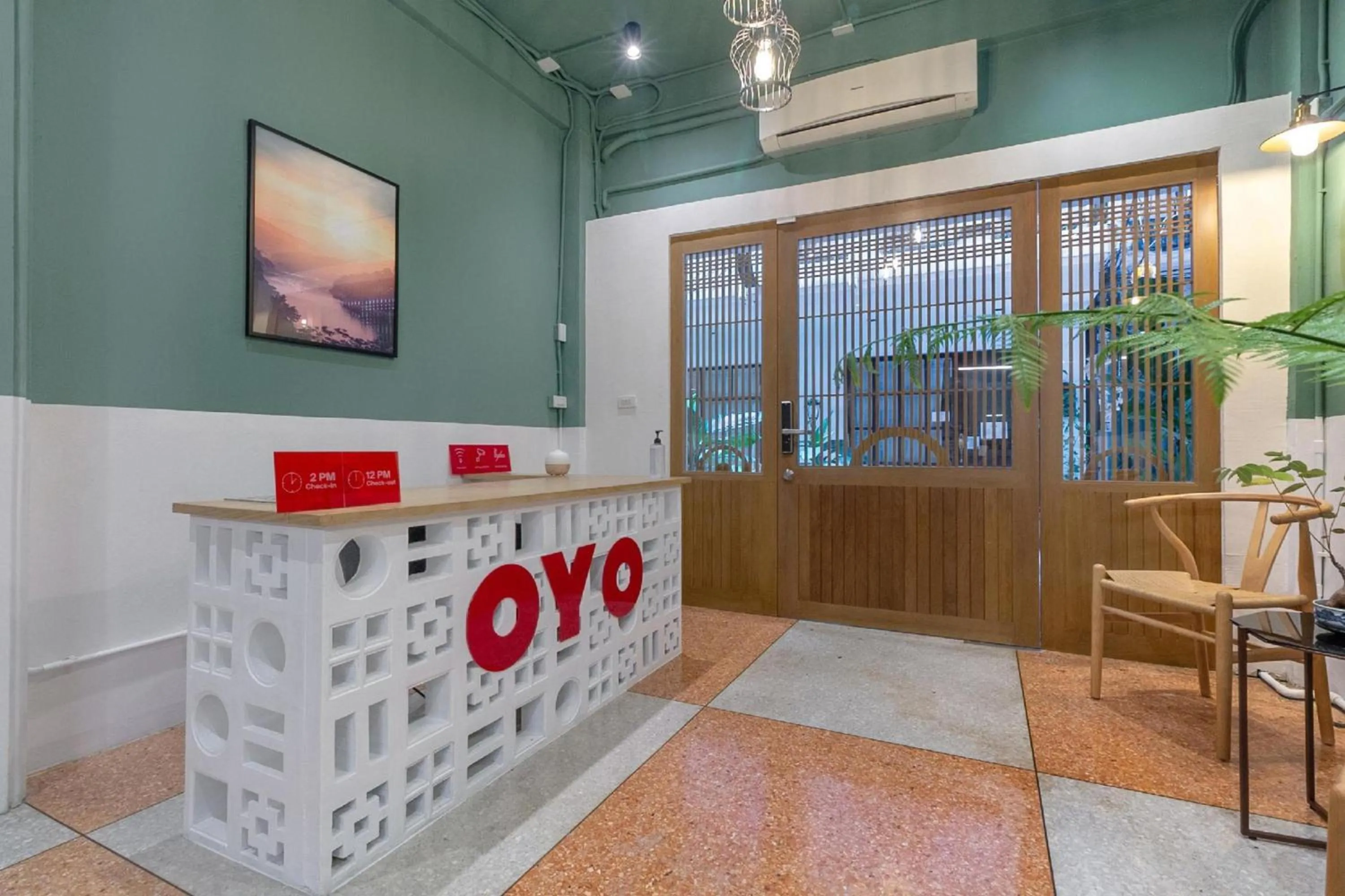Lobby or reception in OYO 994 Kudi Hostel