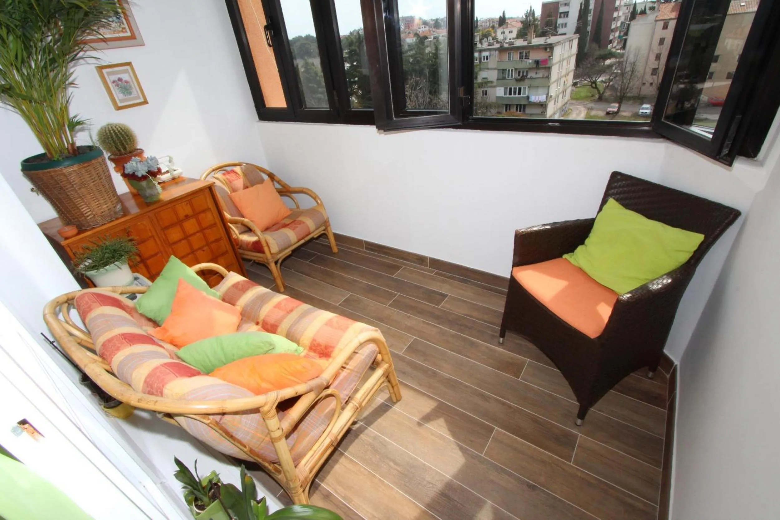 Balcony/Terrace in Apartment Elia