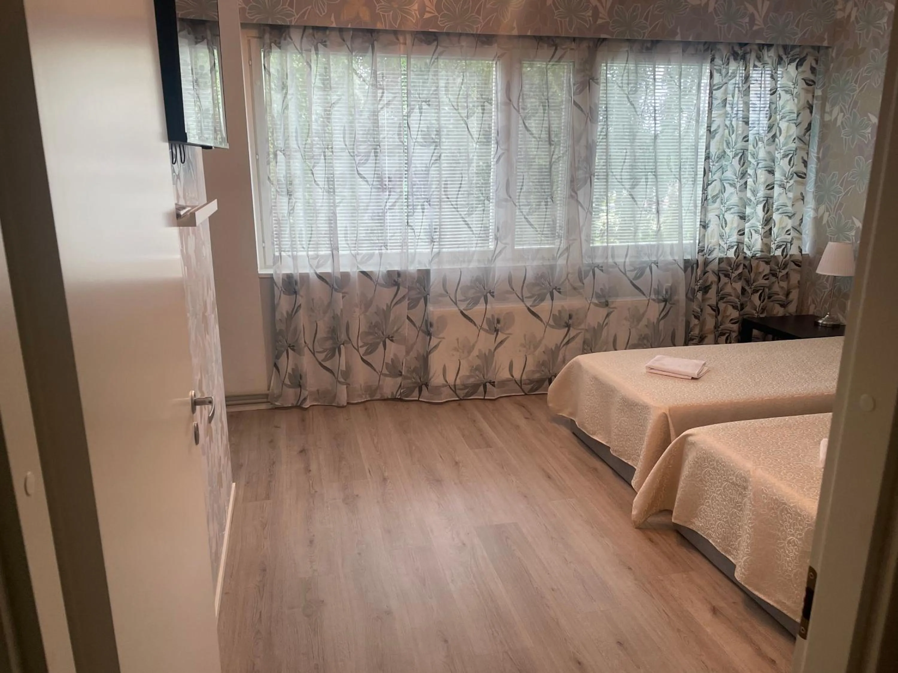 Bed in Hotel Ilomantsi North Star