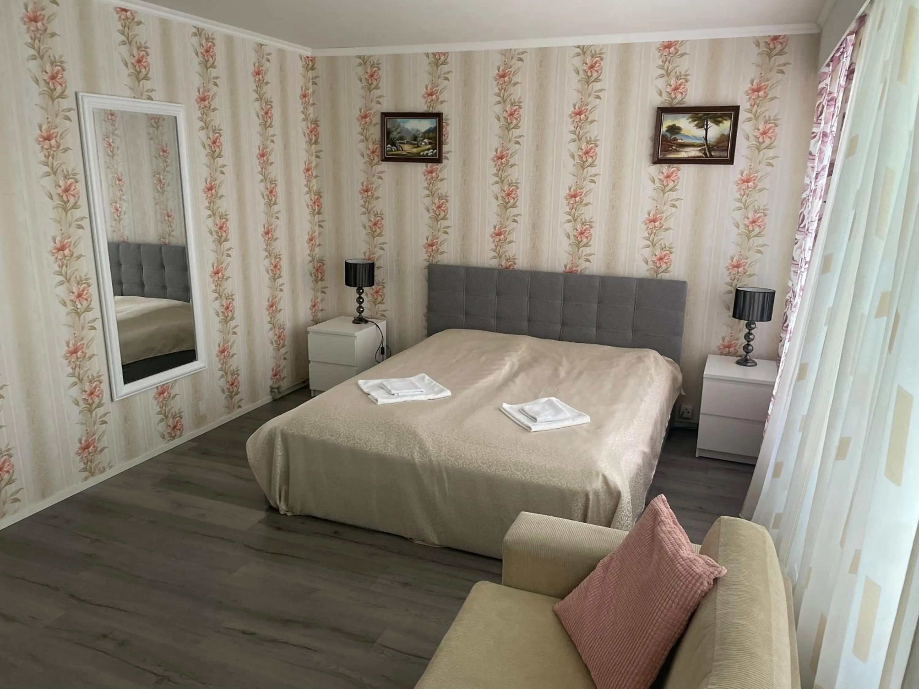 Bed in Hotel Ilomantsi North Star