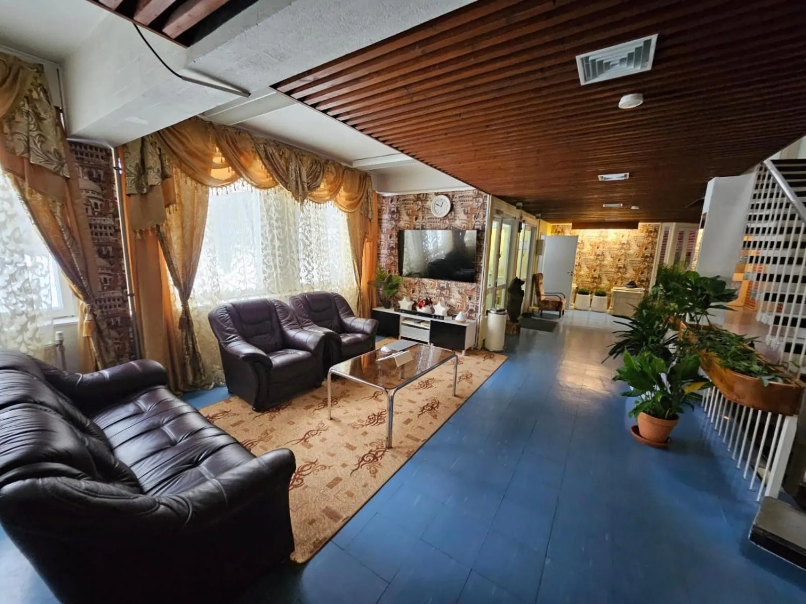 Living room in Hotel Ilomantsi North Star