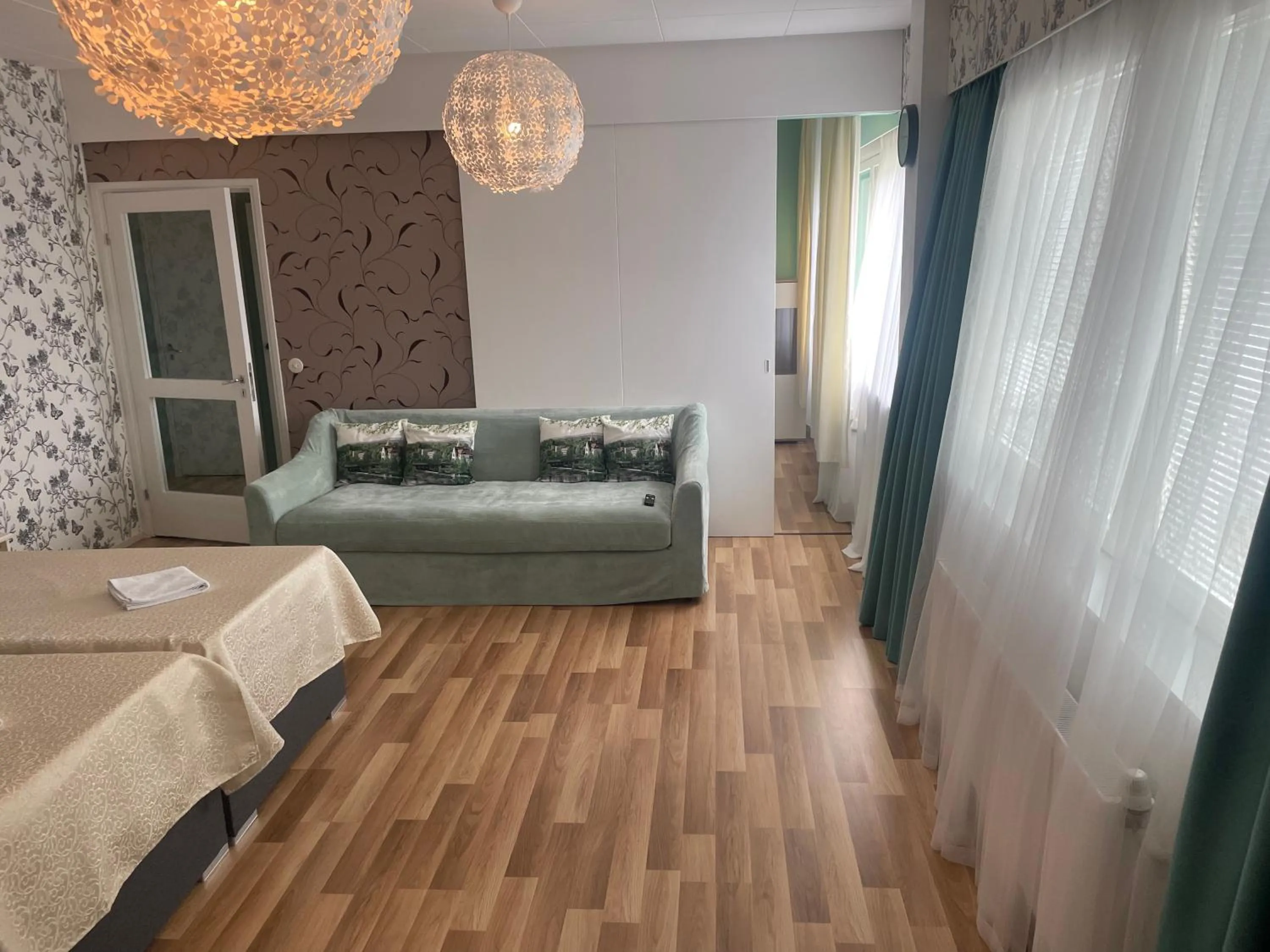 Bed in Hotel Ilomantsi North Star