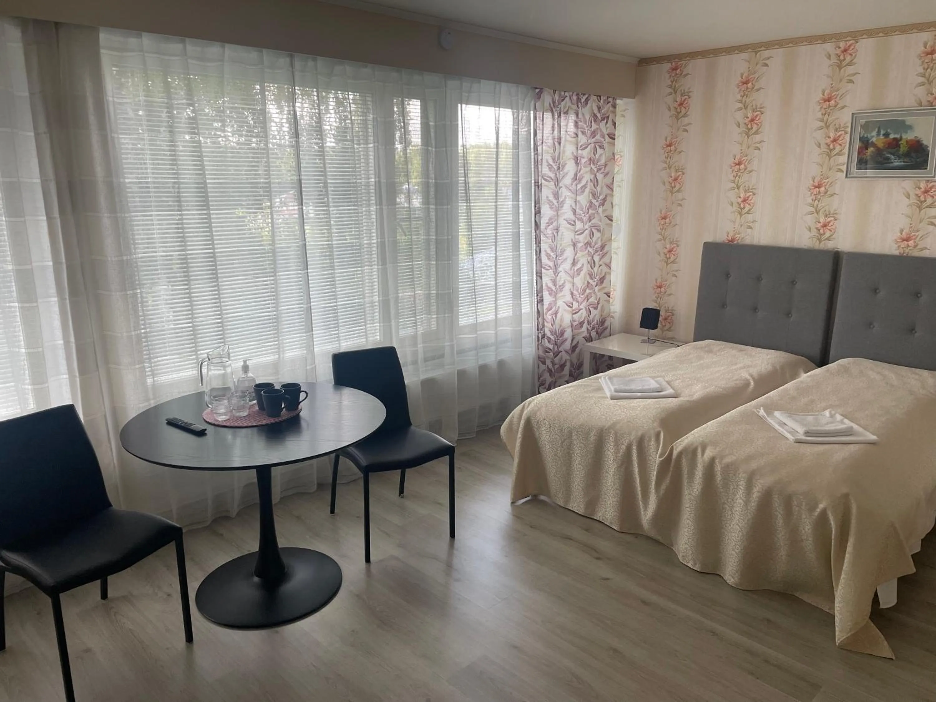 Bed in Hotel Ilomantsi North Star