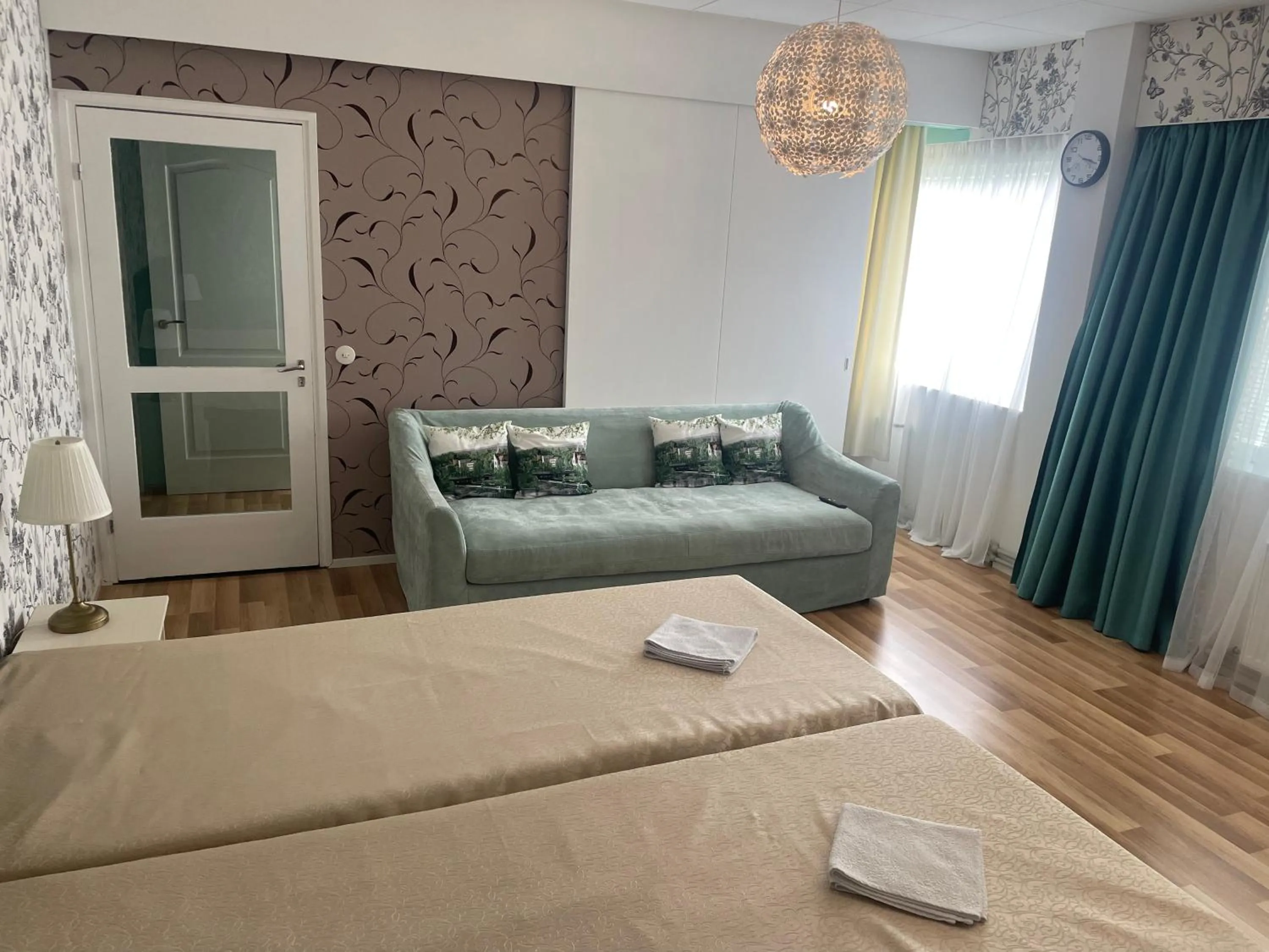 Bed in Hotel Ilomantsi North Star