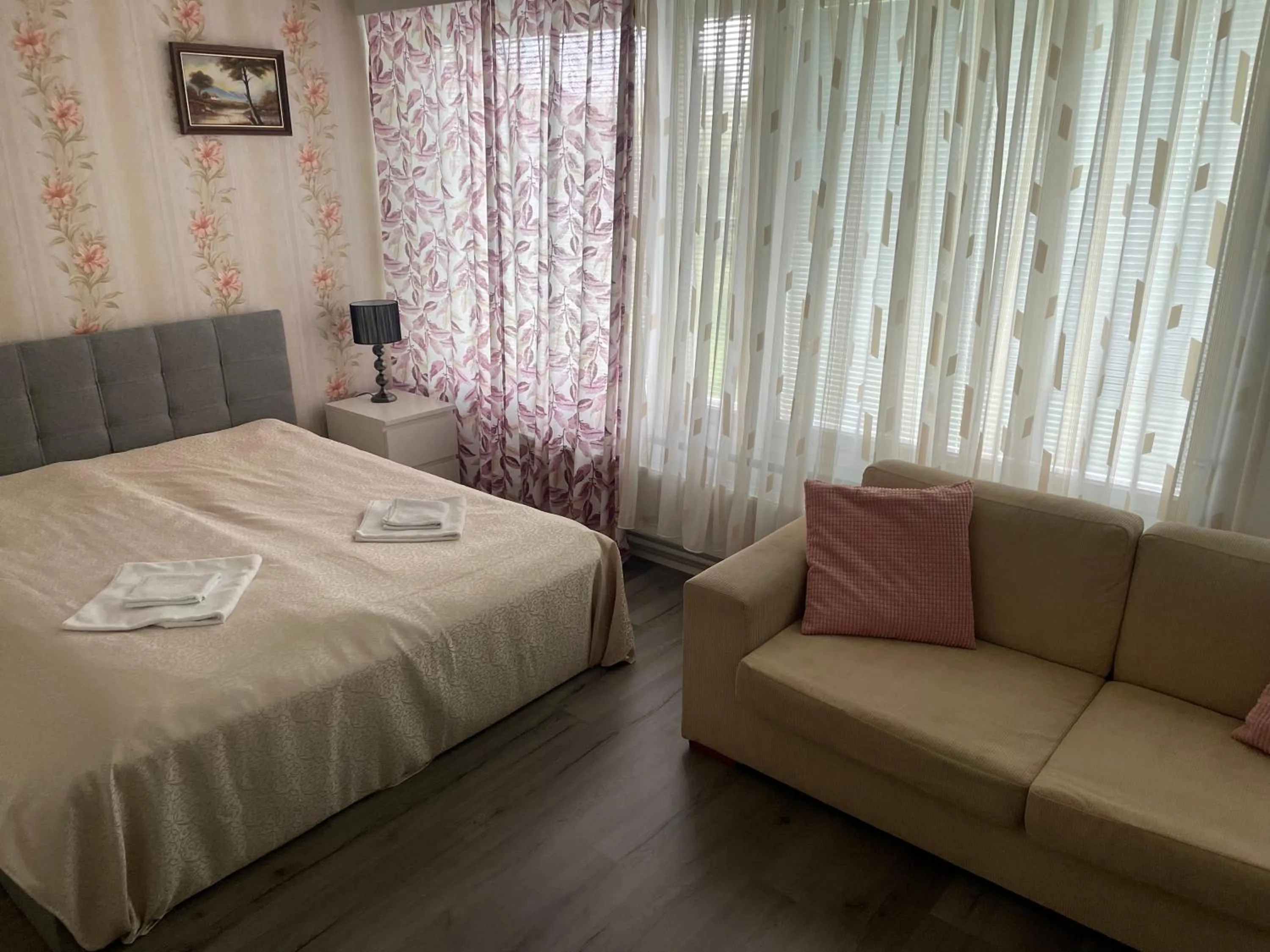 Bed in Hotel Ilomantsi North Star