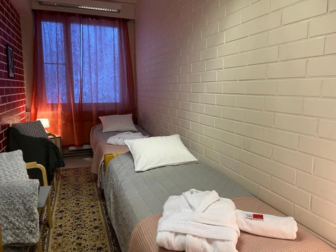 Bed in Hotel Ilomantsi North Star