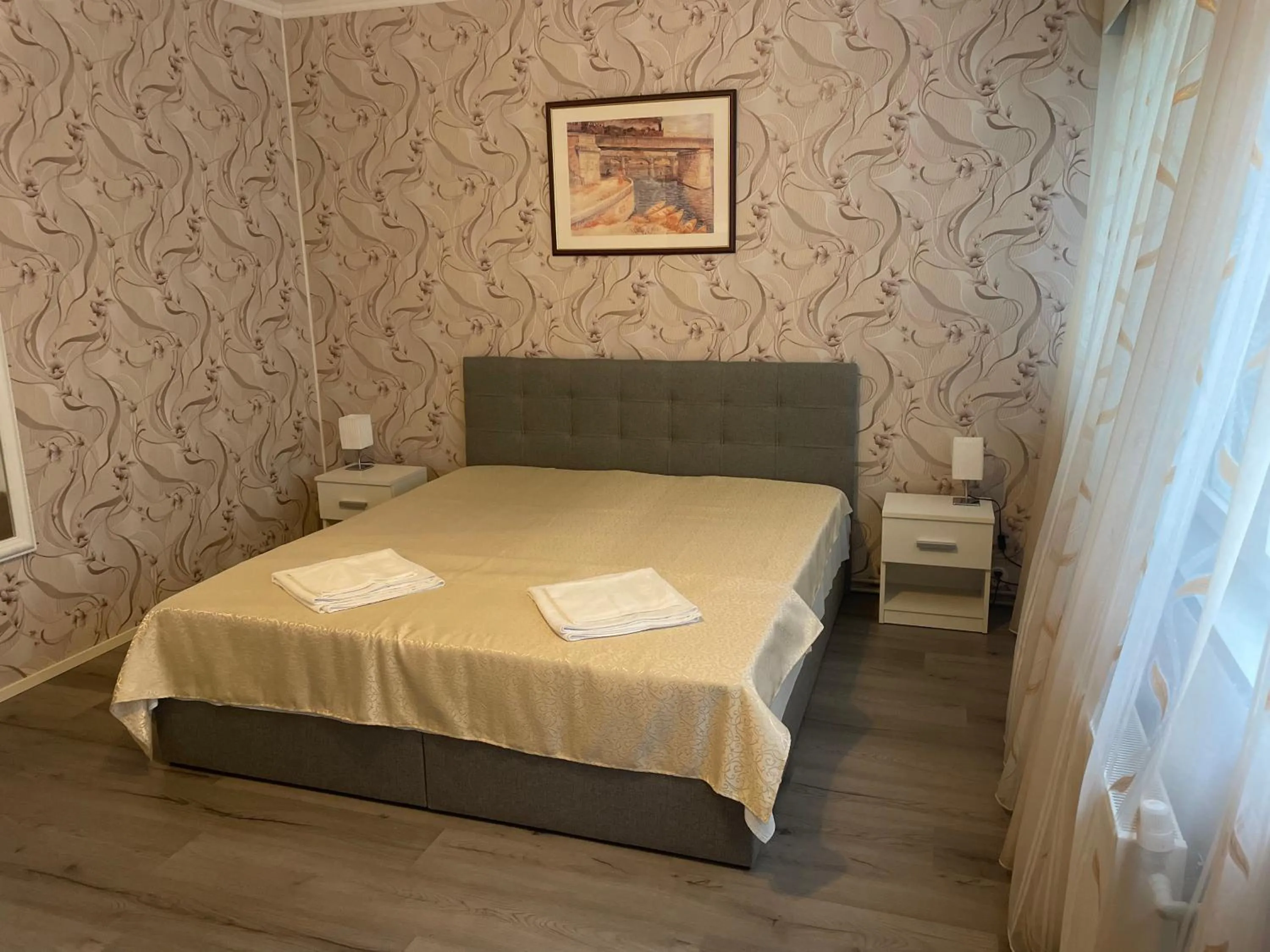 Bed in Hotel Ilomantsi North Star