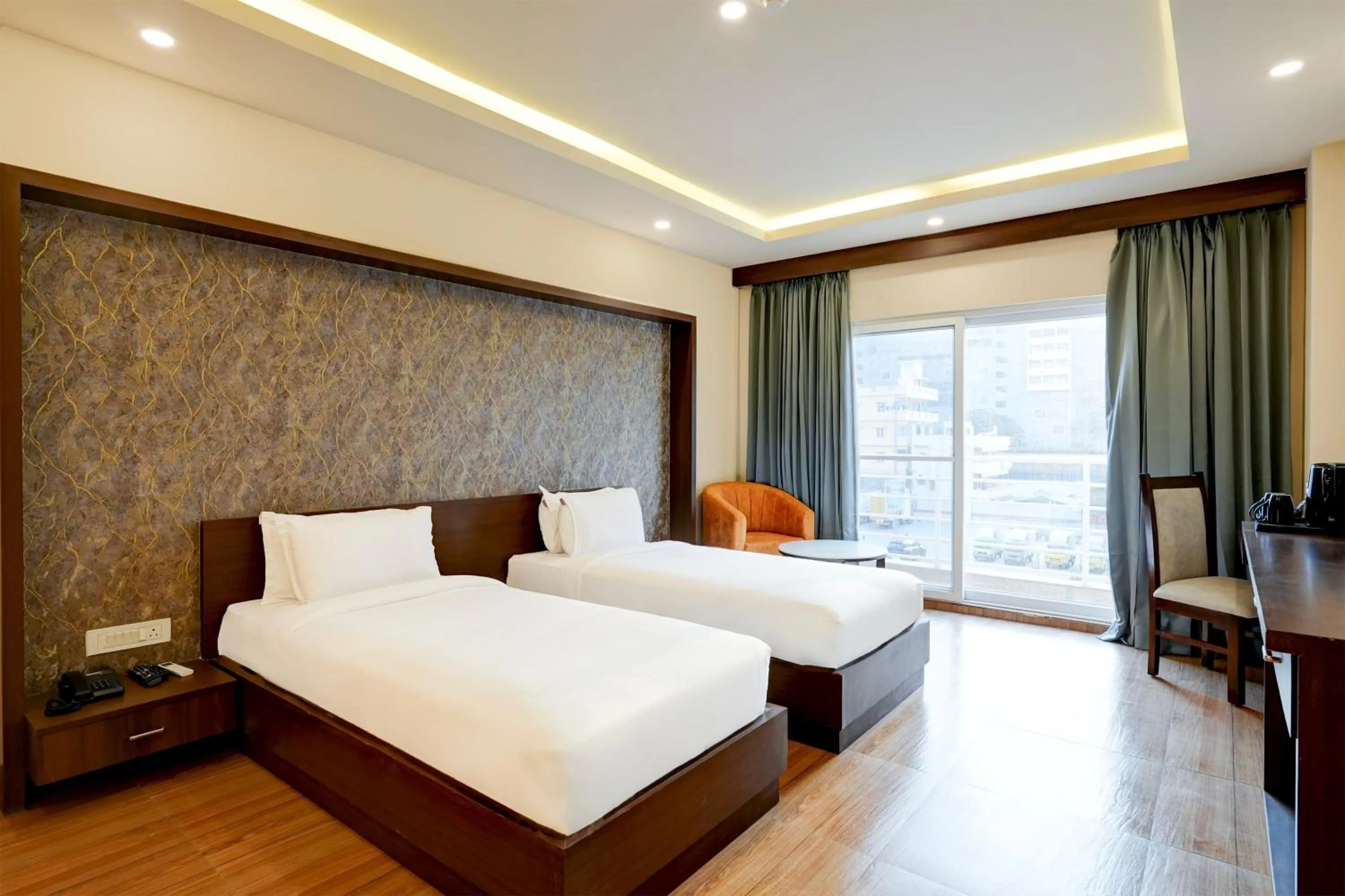 Bedroom, Bed in Super Townhouse Oak Mahadevapura Opposite Phoenix Mall Formerly Grand Wilton Inn