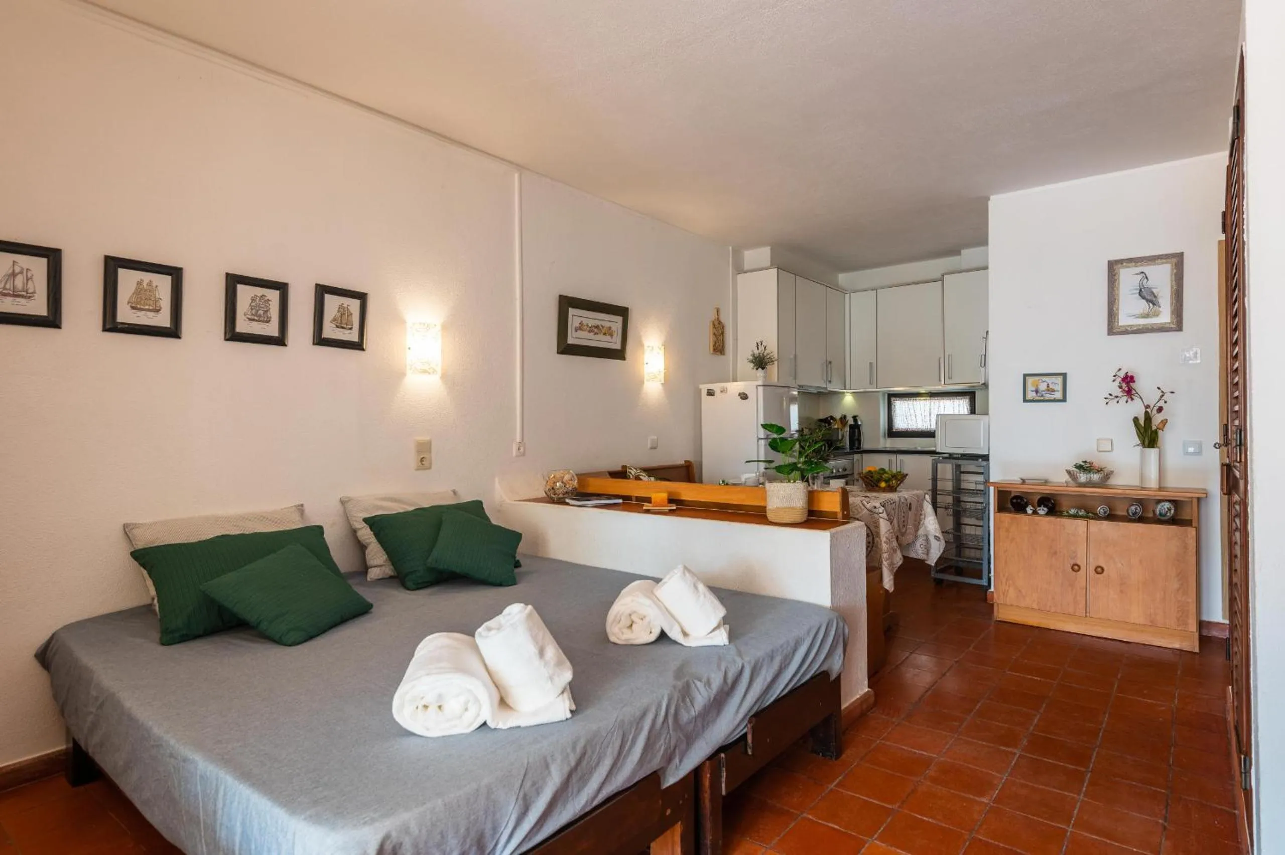 Bed in Albufeira Jardim Sun Deck Studio