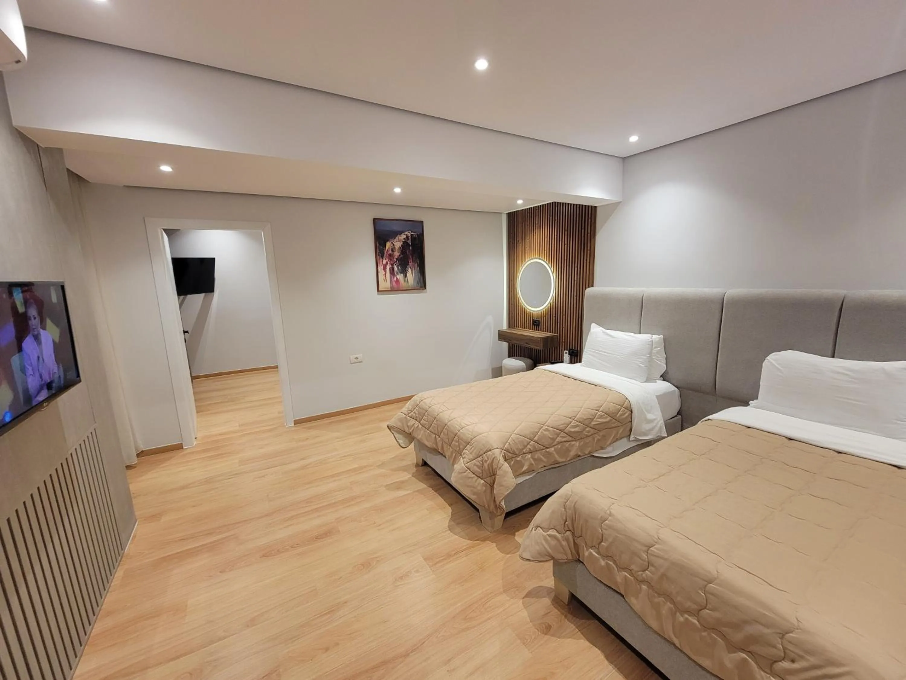 Bed in Hotel Enkelana