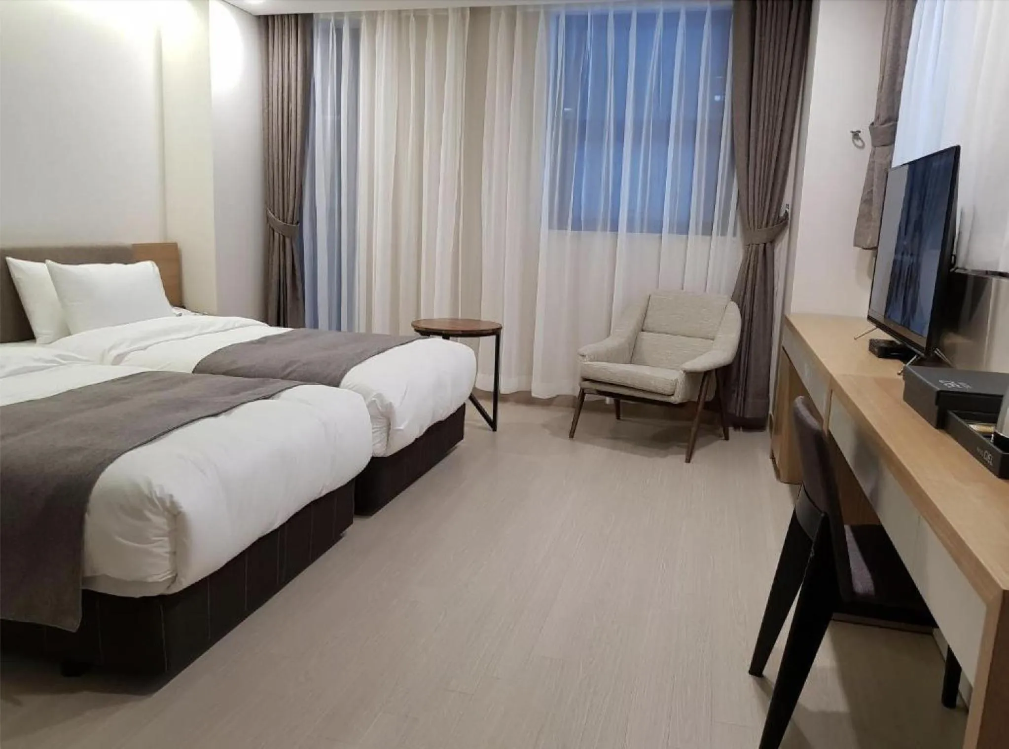 Bed in Hotel Ciel Dongtan