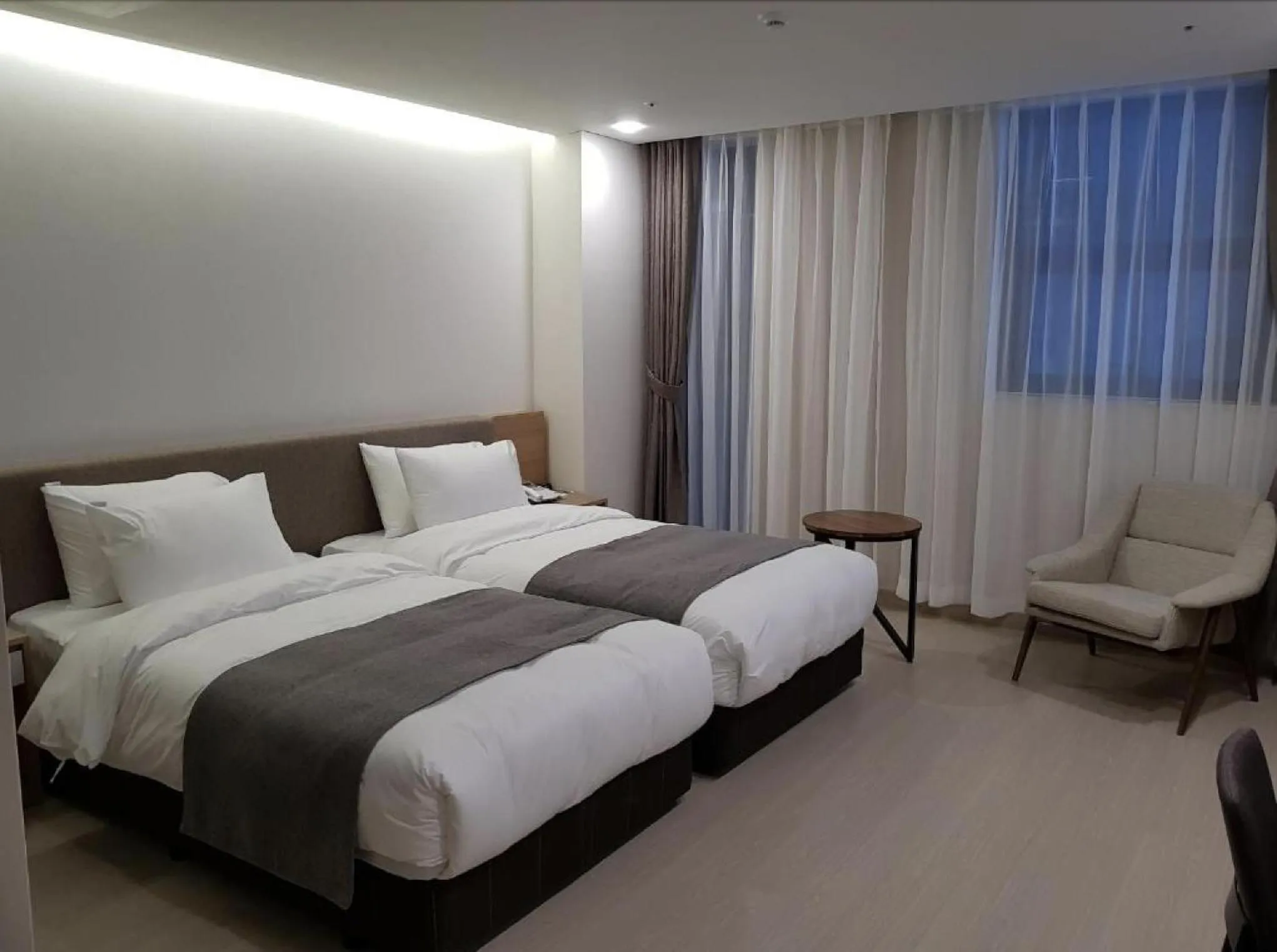 Bed in Hotel Ciel Dongtan