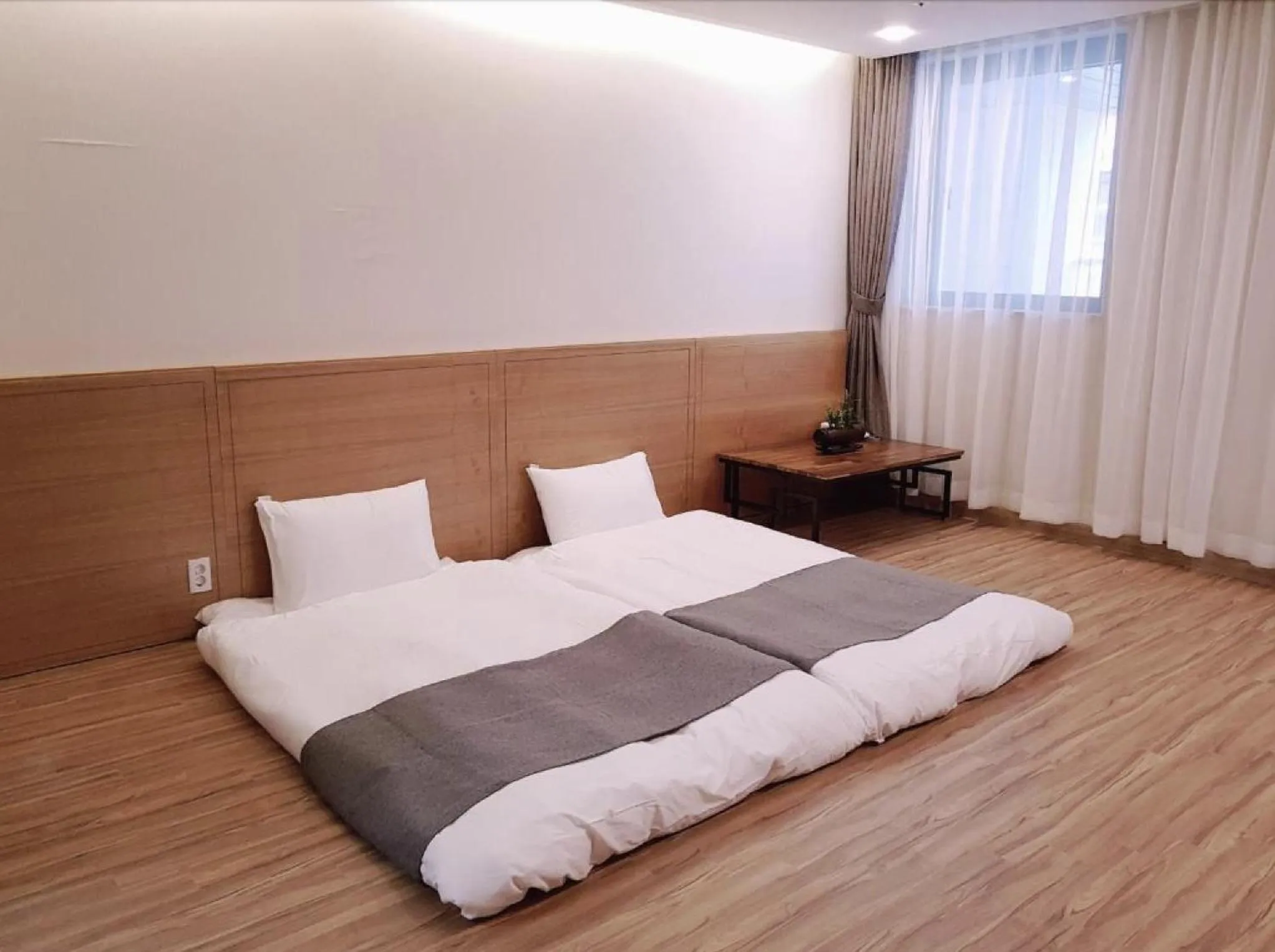 Bed in Hotel Ciel Dongtan