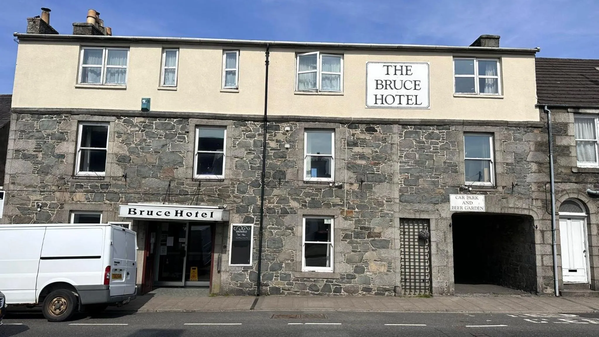 Facade/entrance in The Bruce Hotel