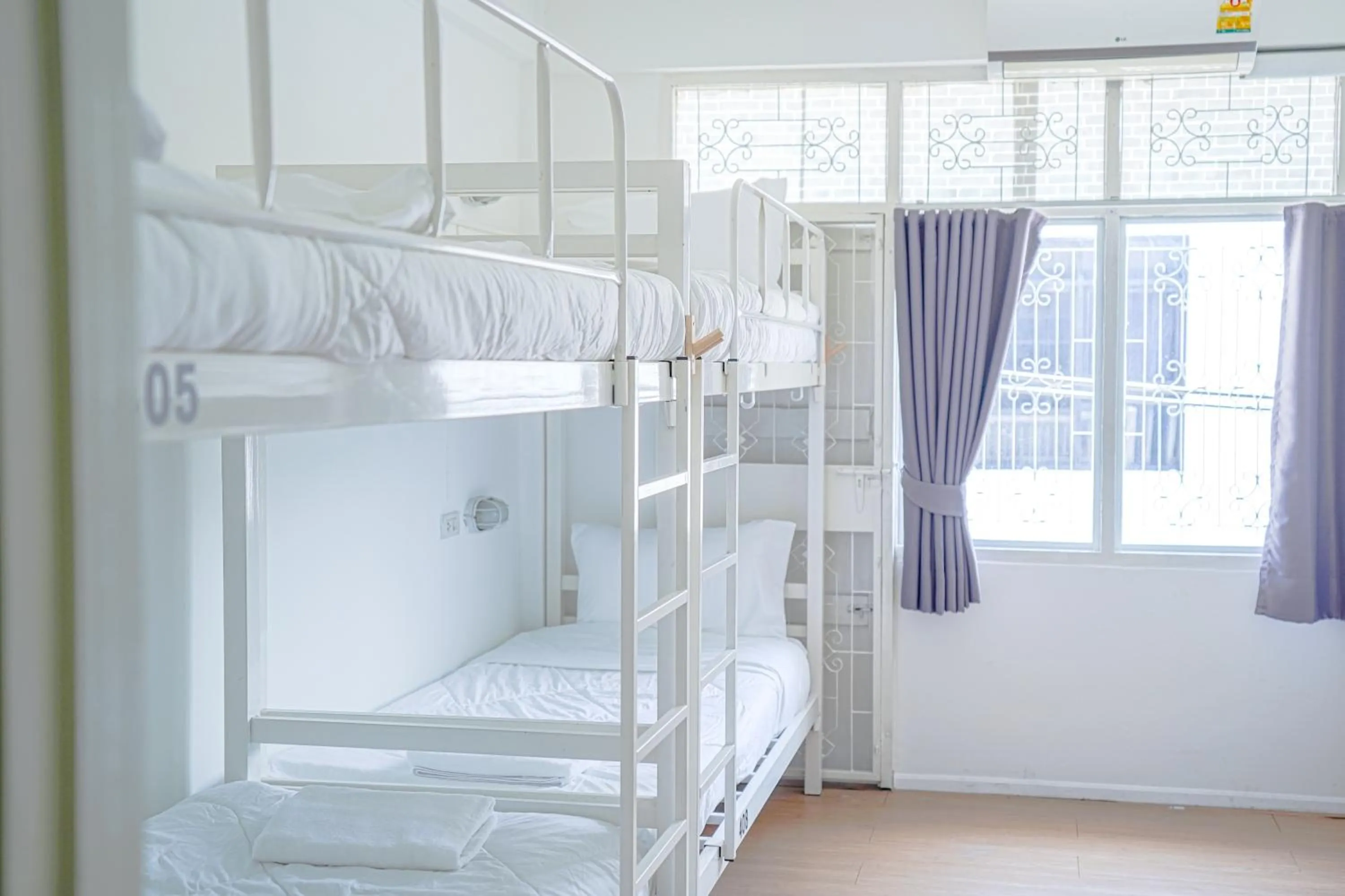 View (from property/room), Bed in PICCOLO SUKHUMVIT HOSTEL- Self check-in after 6 pm