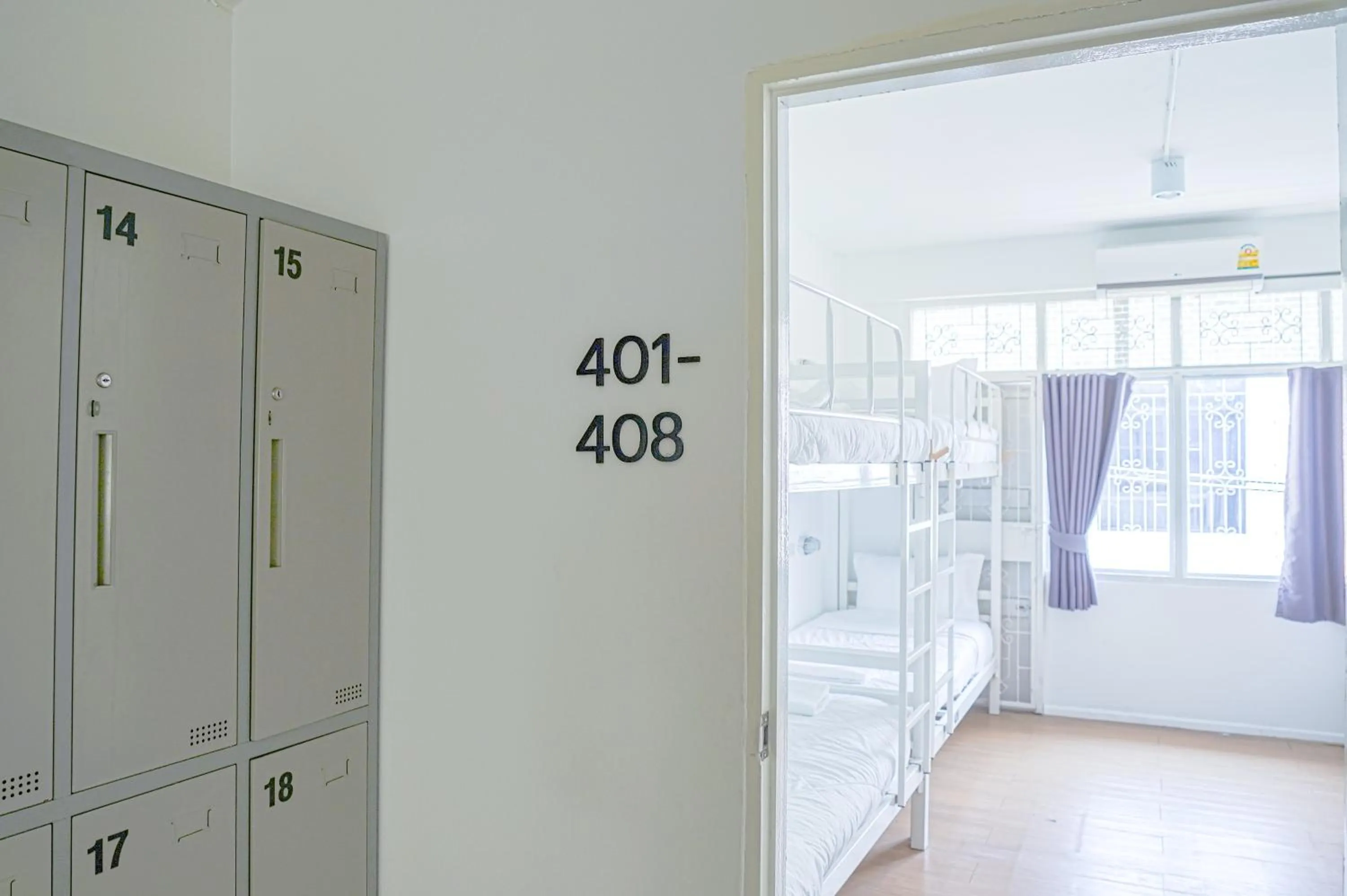 Property building in PICCOLO SUKHUMVIT HOSTEL- Self check-in after 6 pm