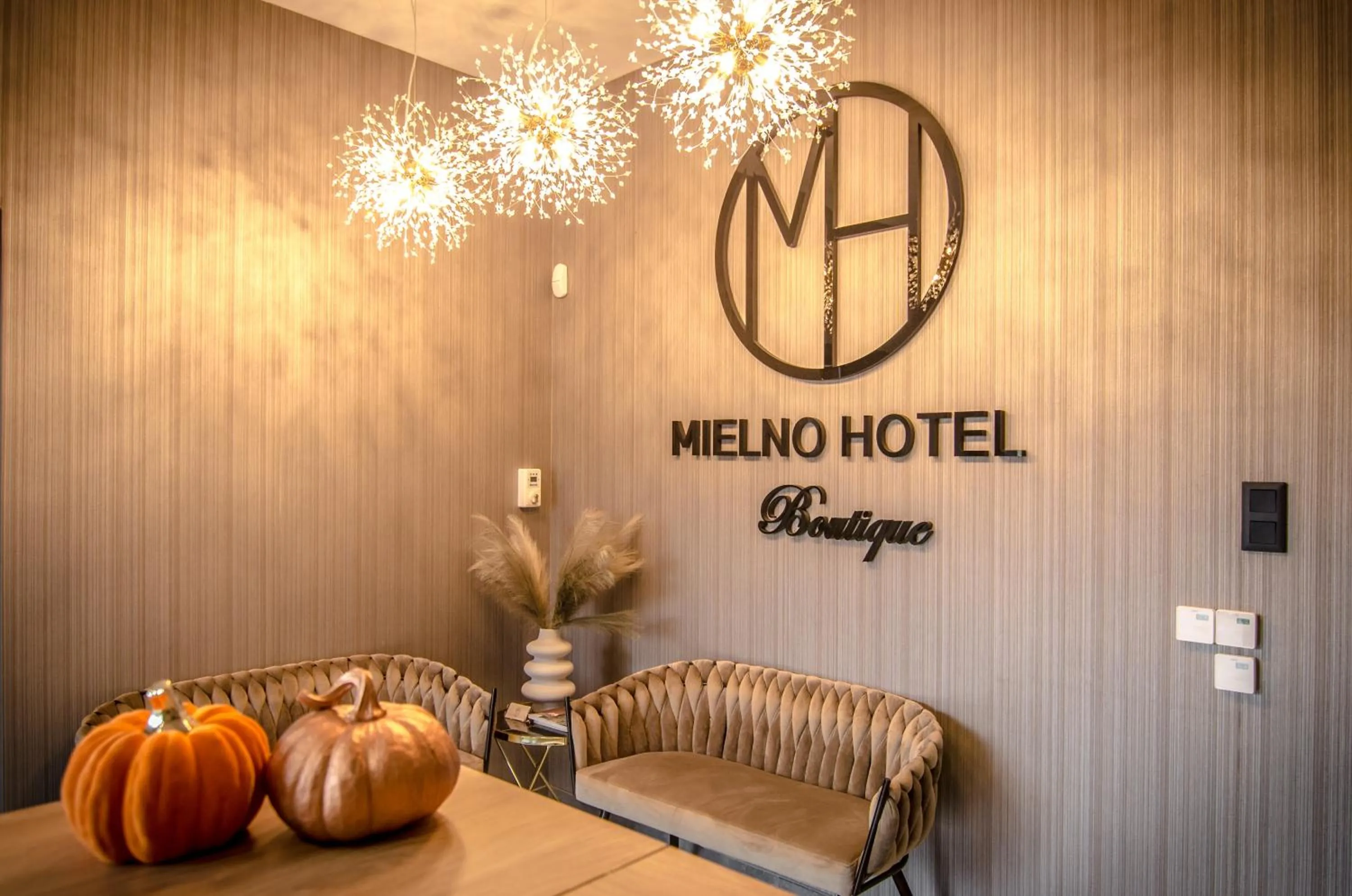 Property logo or sign in Mielno Hotel Boutique