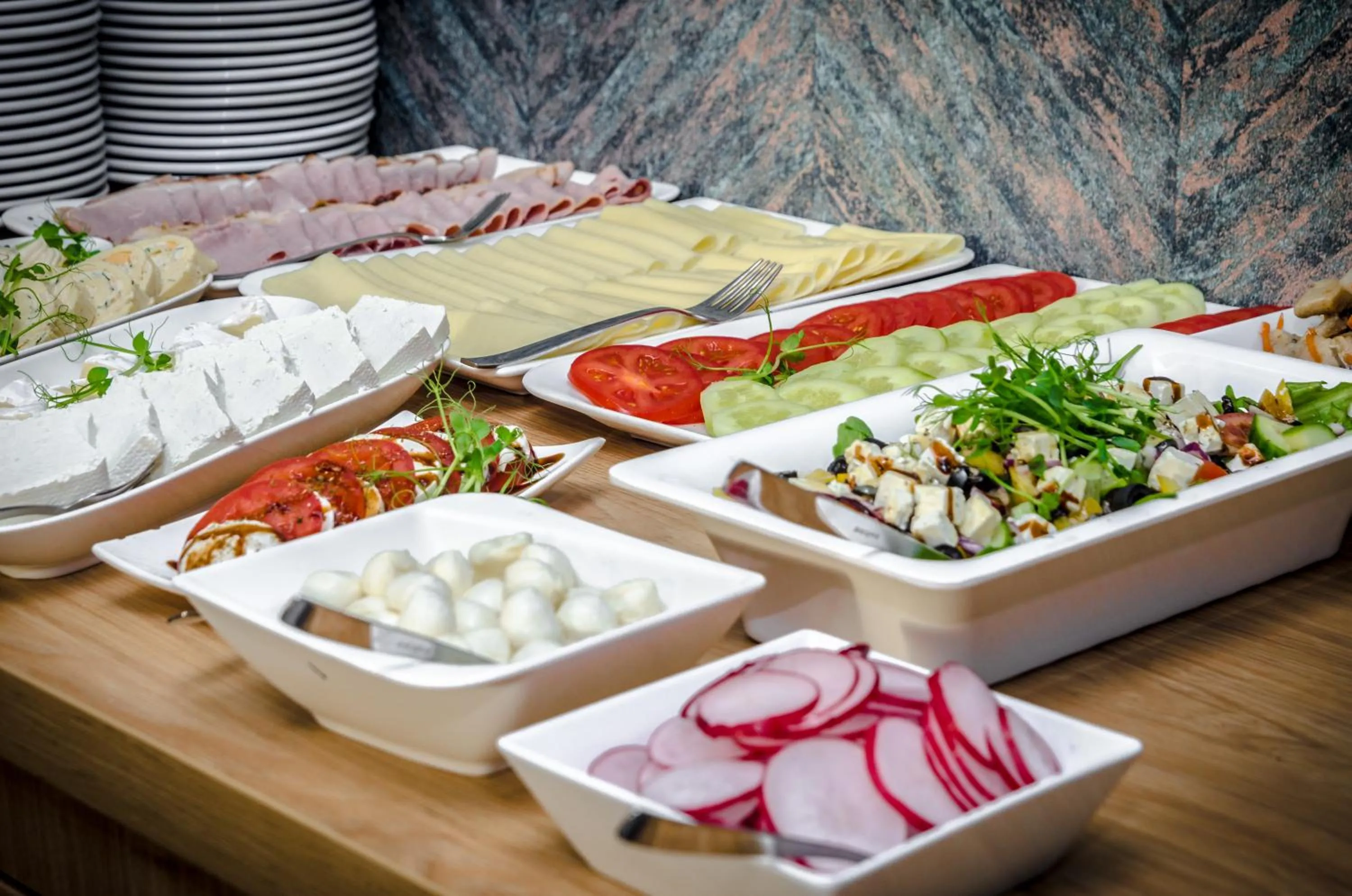 Buffet breakfast in Mielno Hotel Boutique