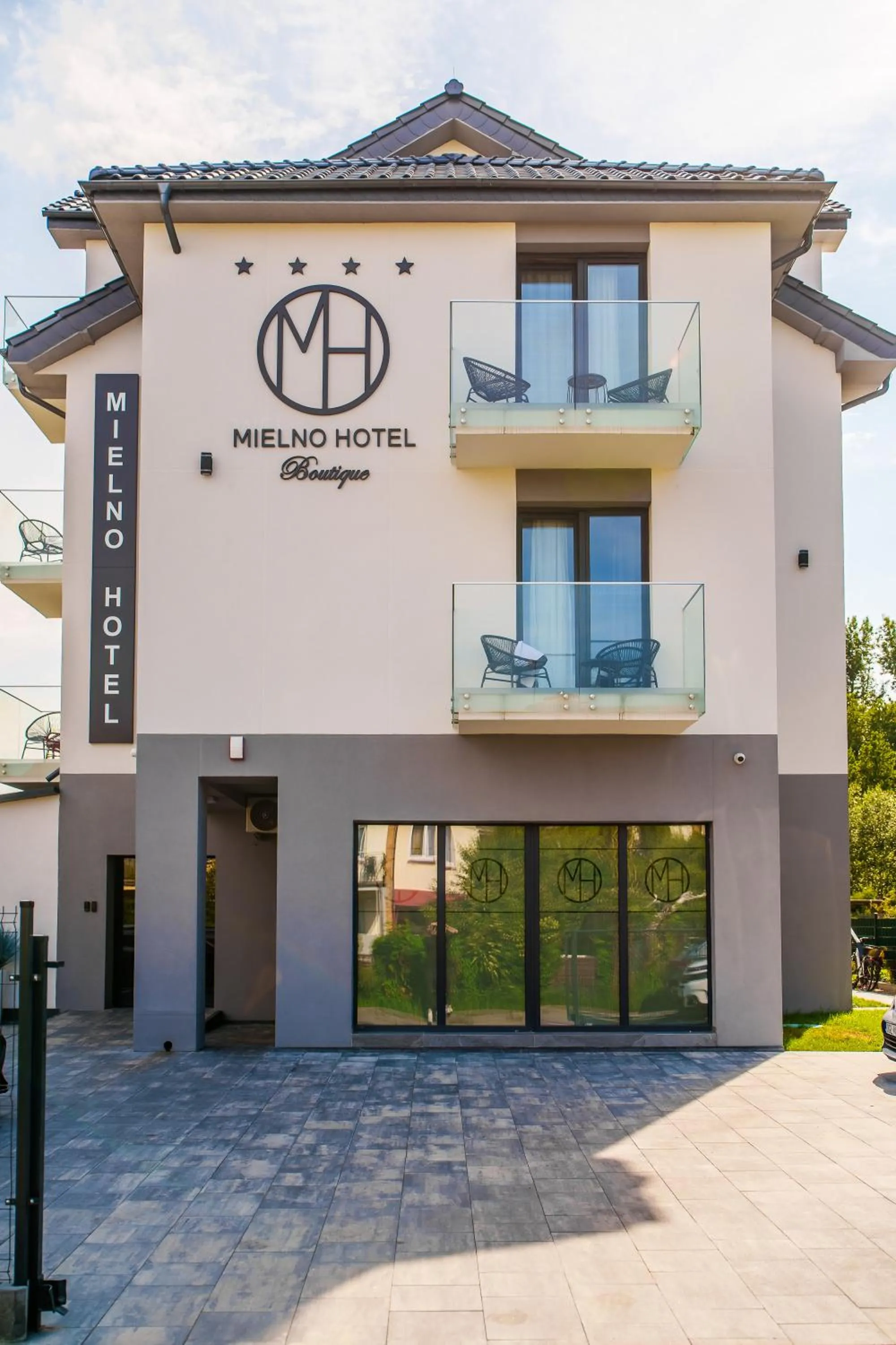 Property building in Mielno Hotel Boutique