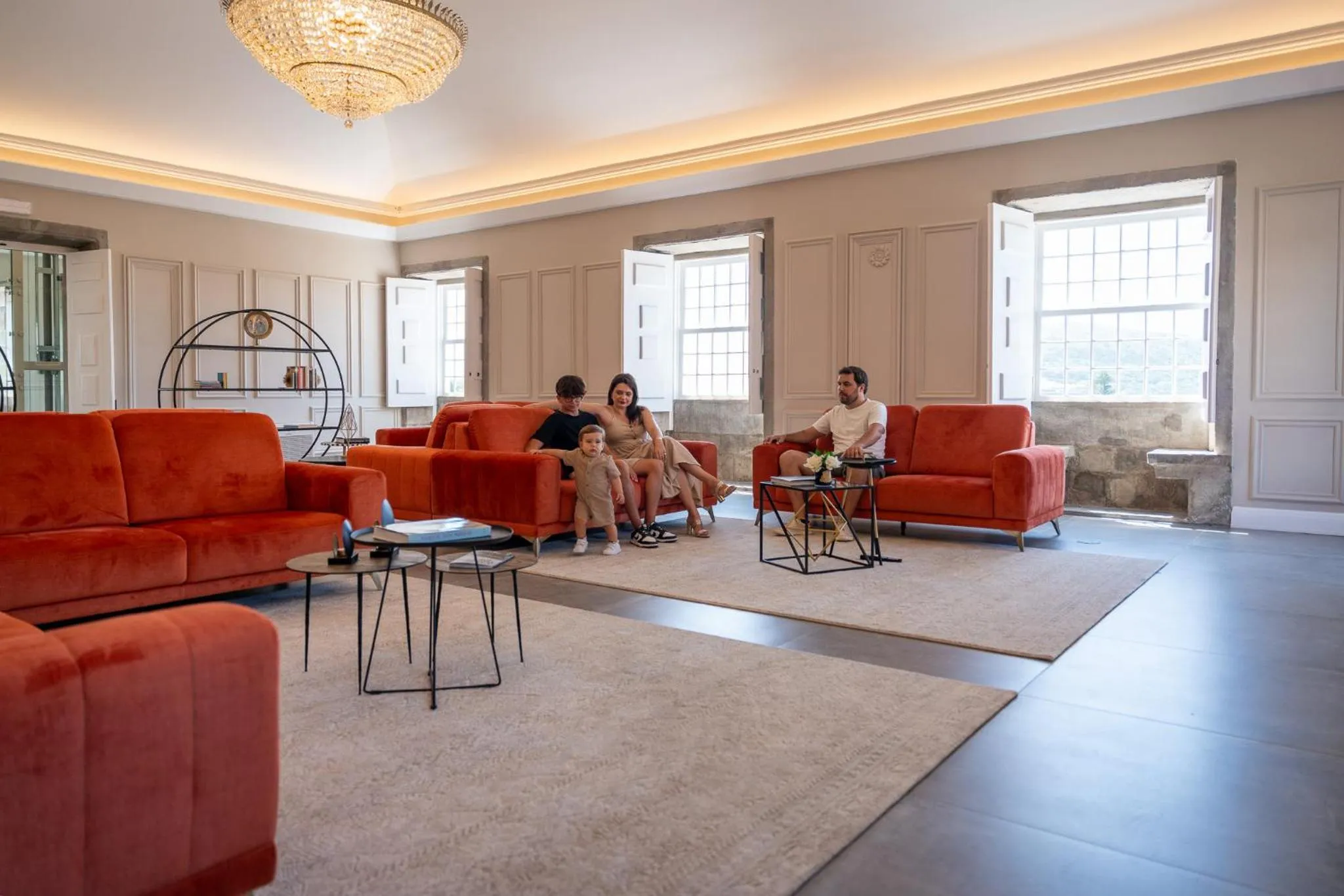 Living room in Palacio Santa Catarina Hotel