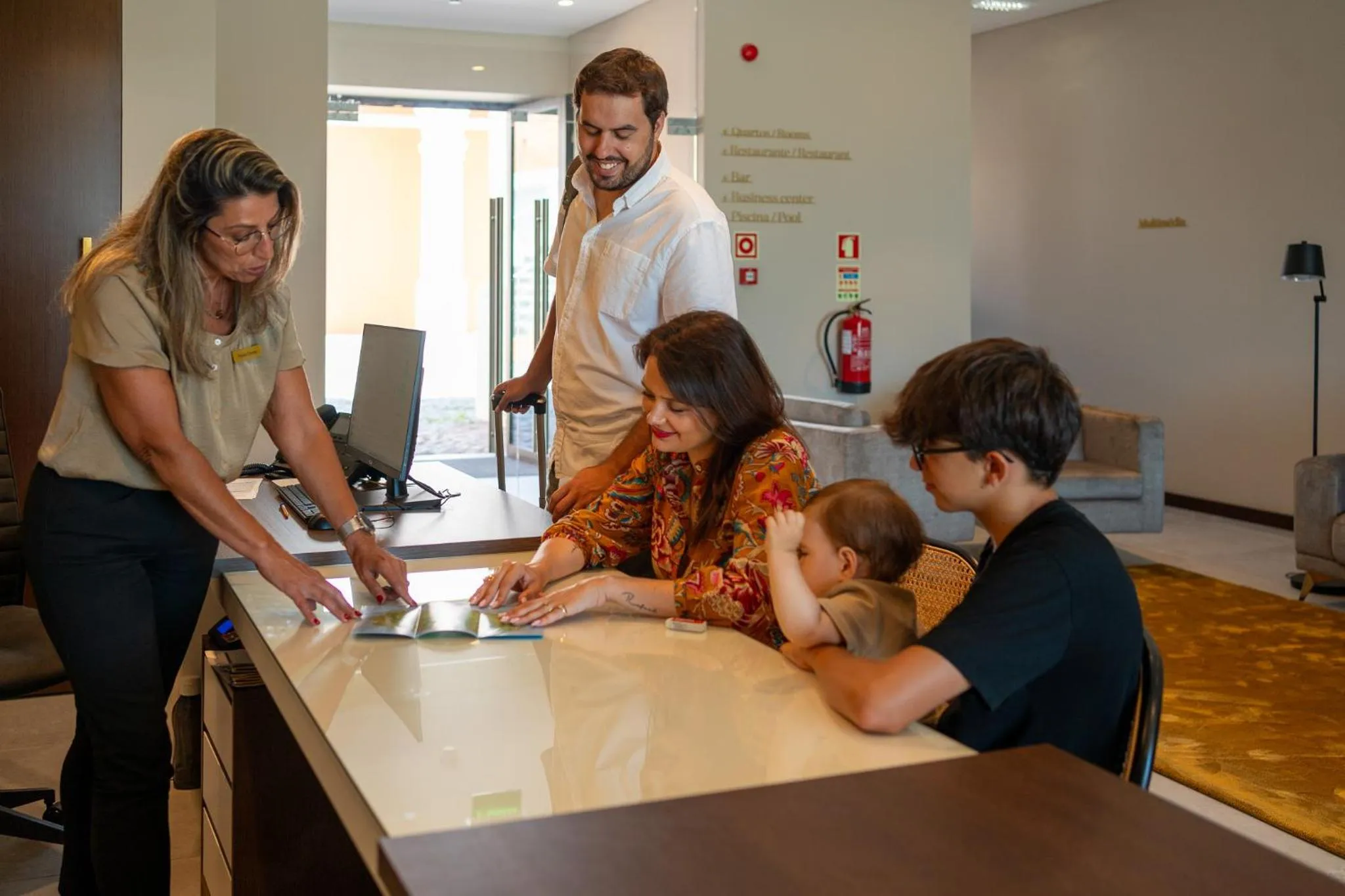 Lobby or reception in Palacio Santa Catarina Hotel
