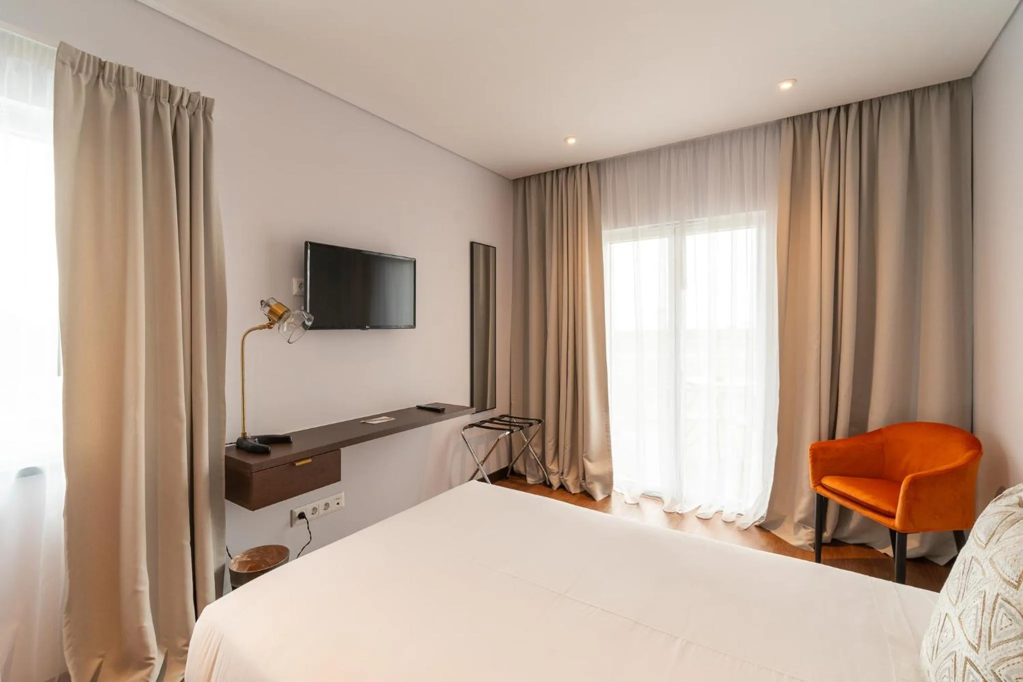 Bed in Palacio Santa Catarina Hotel