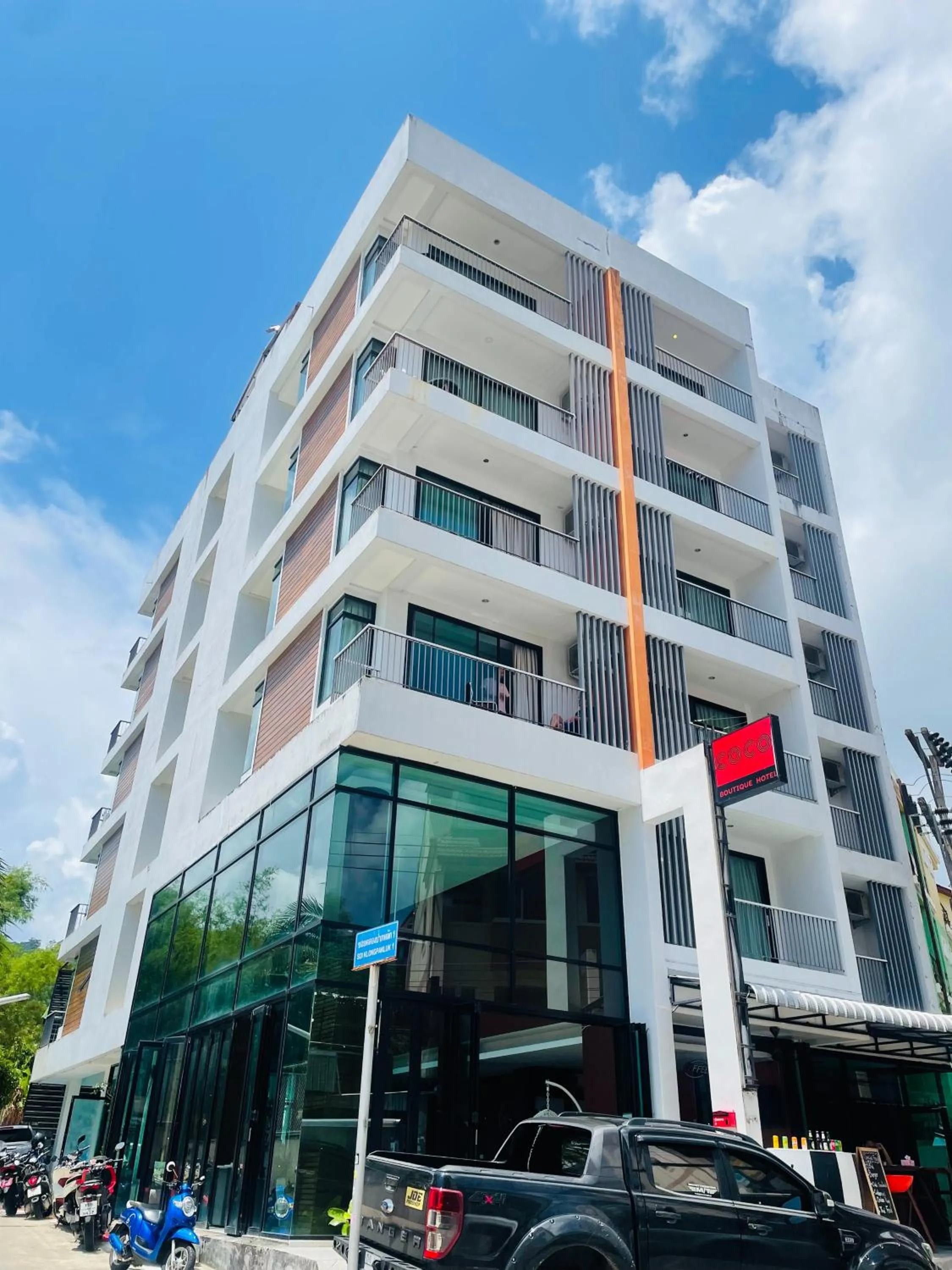 Property building in Coco boutique hotel