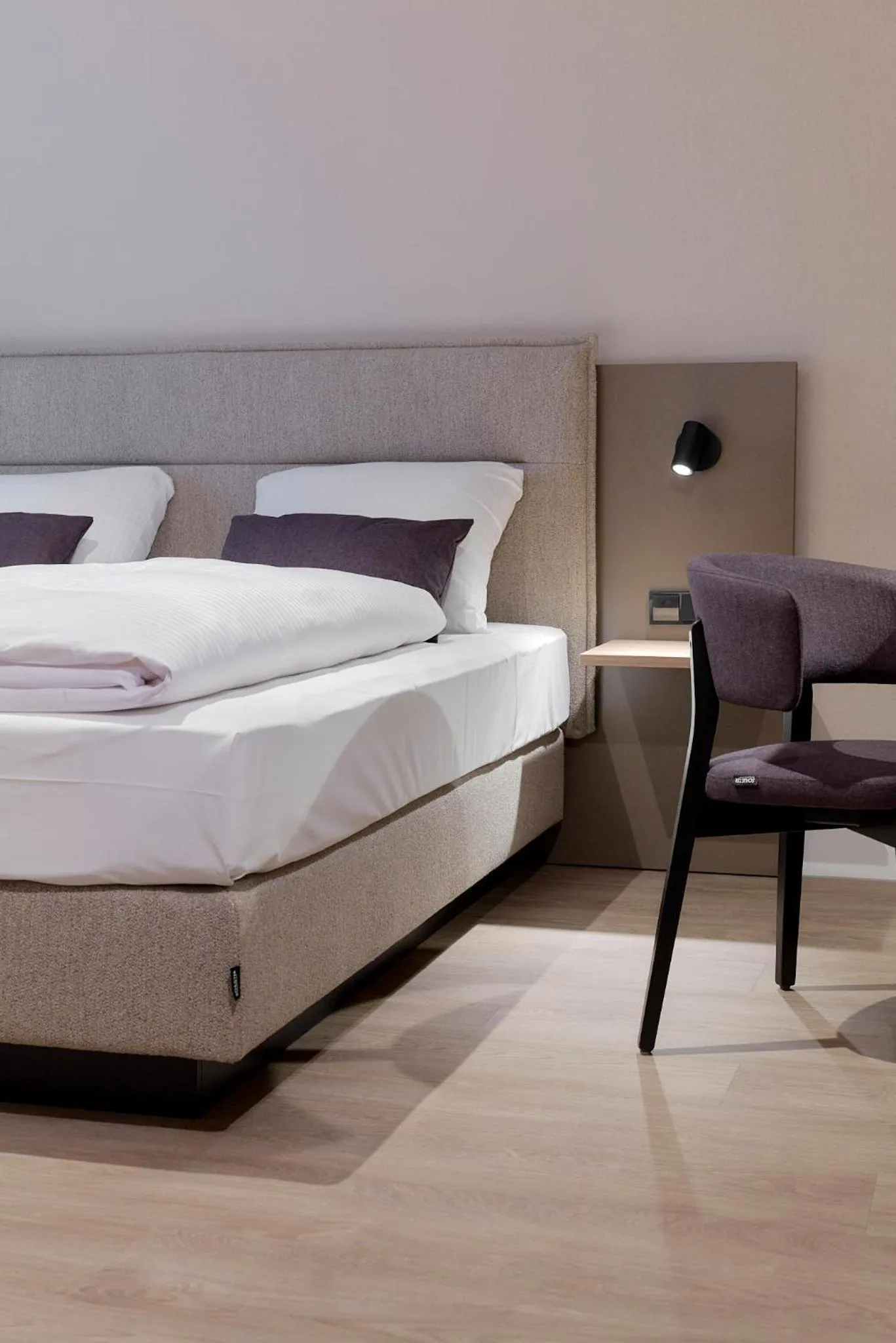 Bed in Hotel Müllerbräu