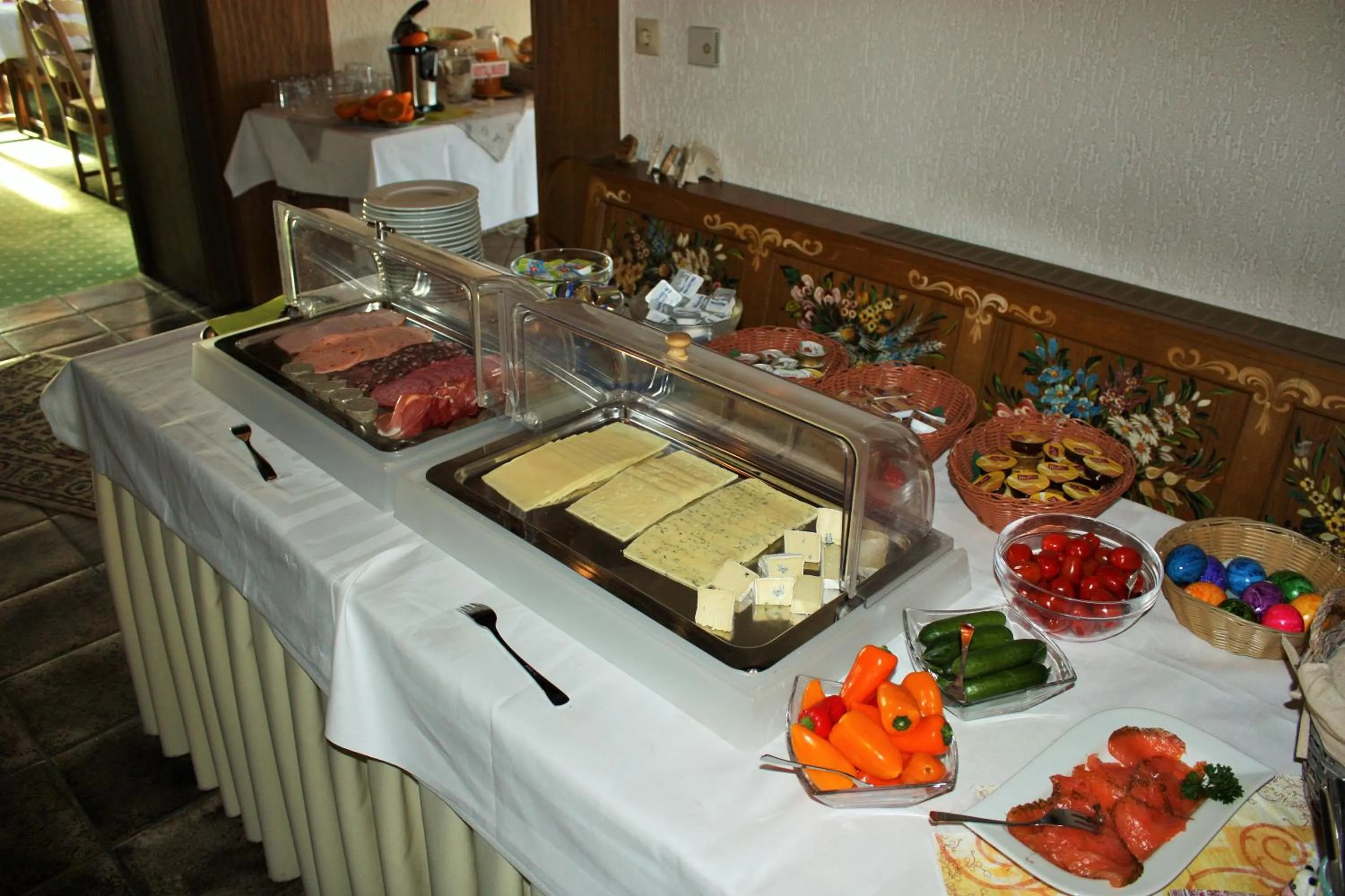 Buffet breakfast in Hotel Panorama