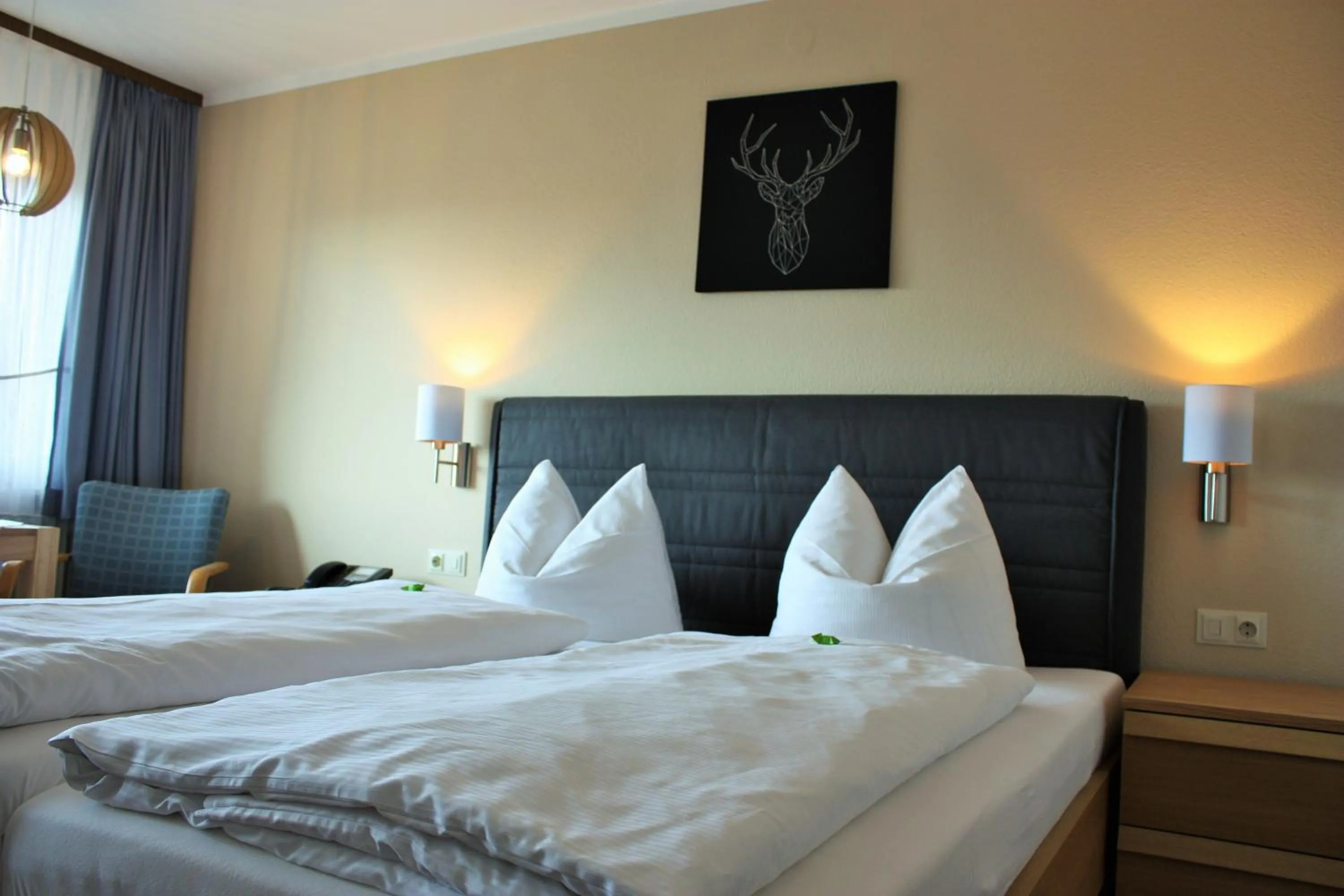 Bed in Hotel Panorama