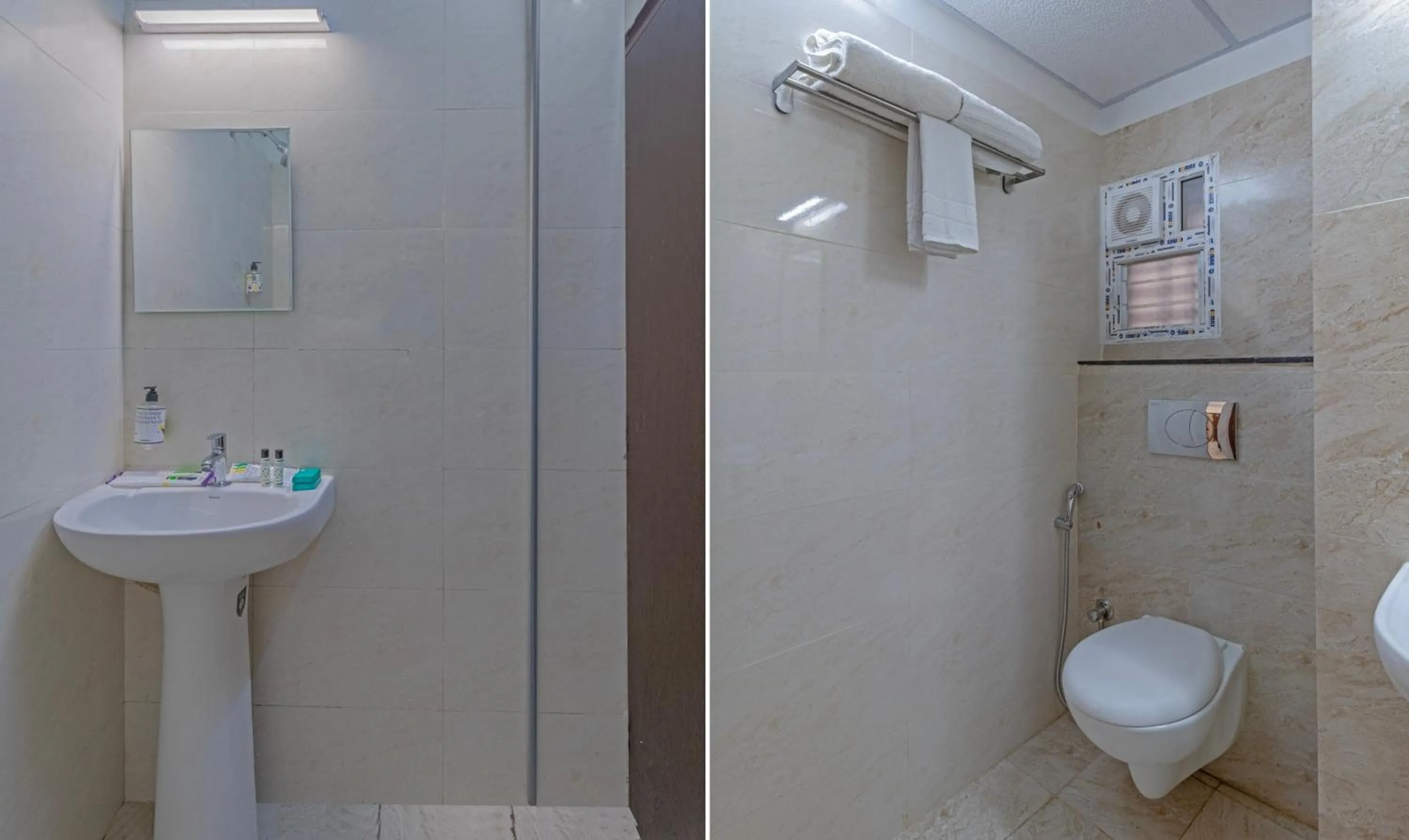 Bathroom in Treebo Raghavendra Tranquil Inn Bellandur