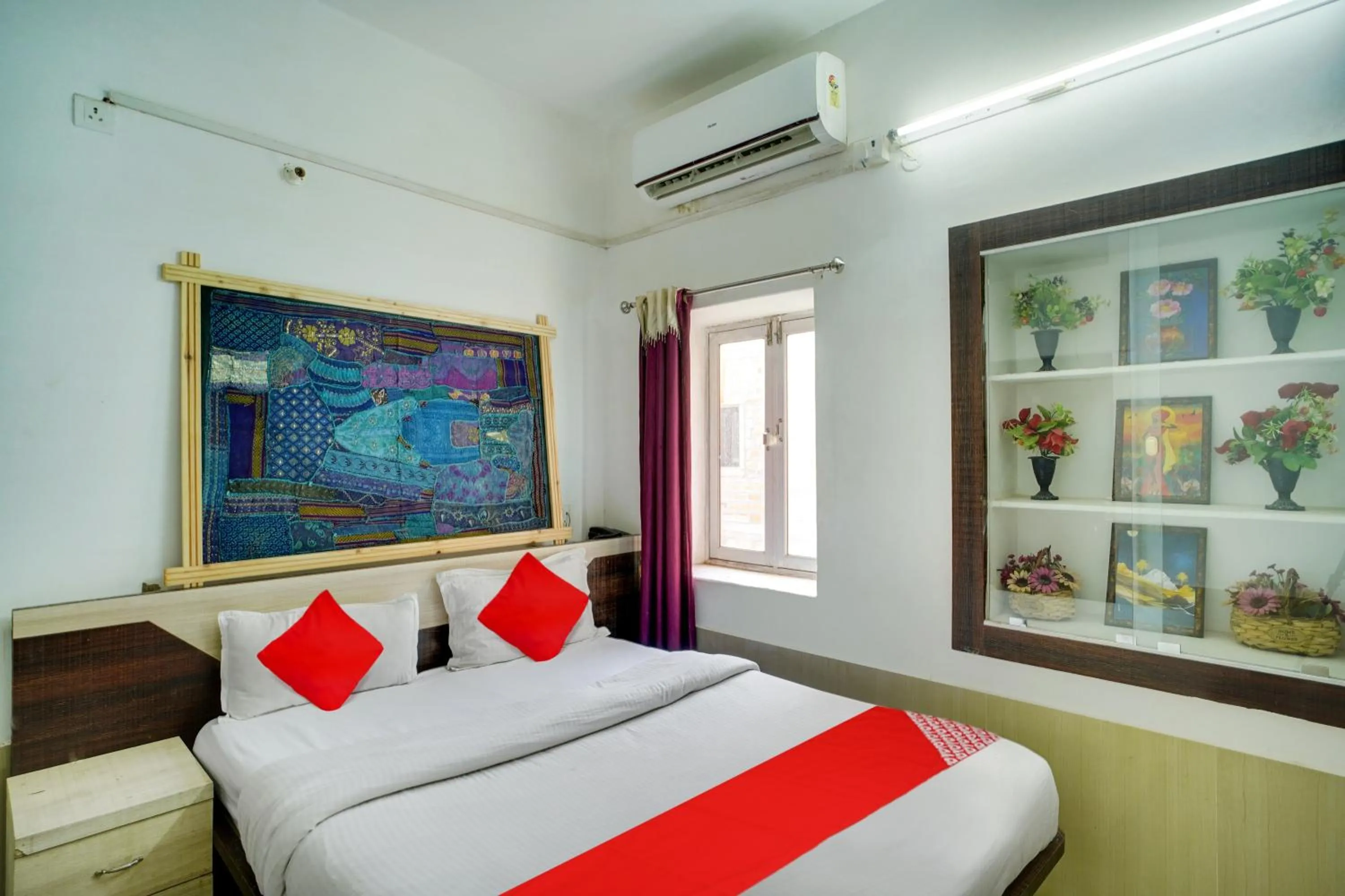 Lobby or reception, Bed in Hotel O Jaisalmer Heritage Haveli