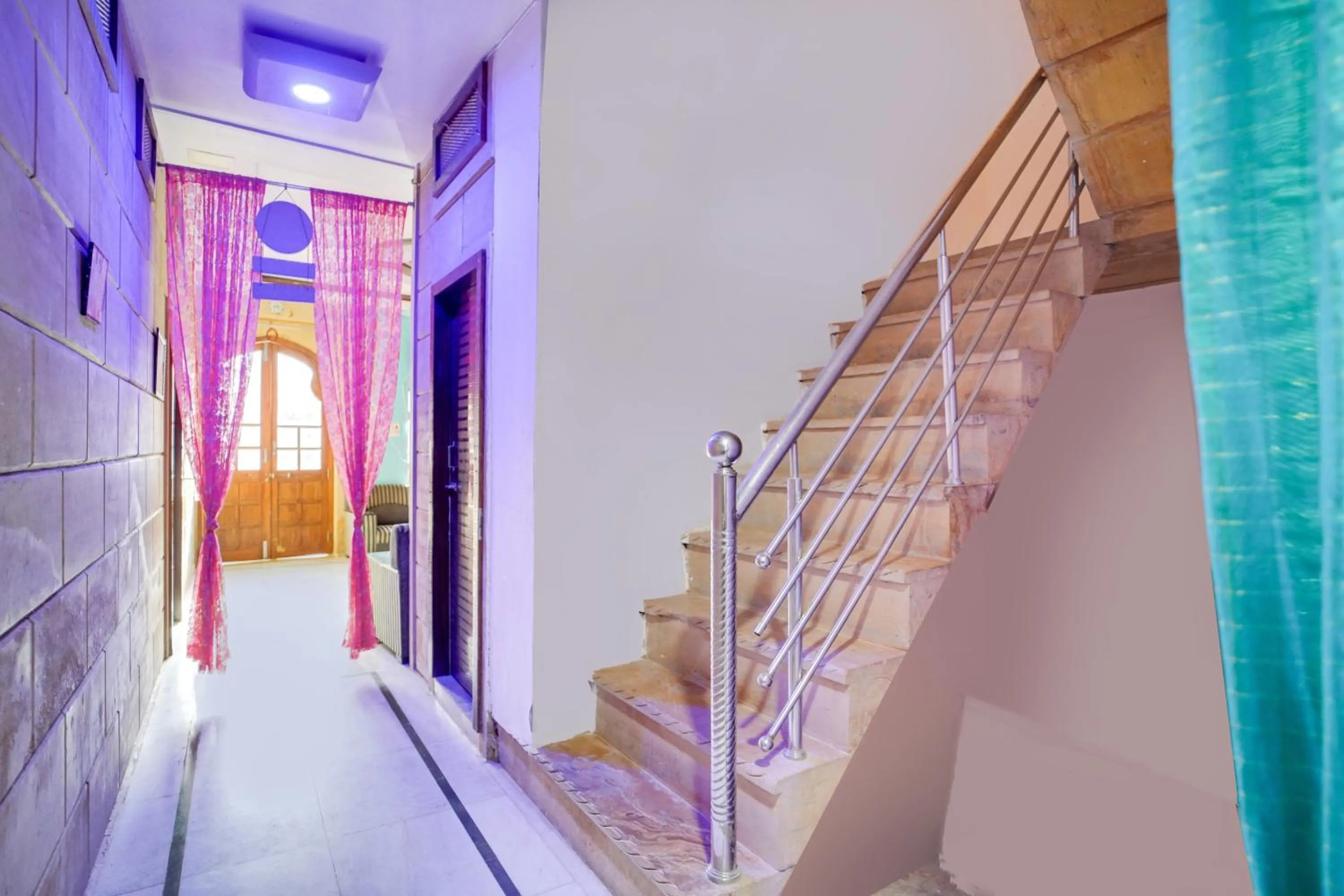 Lobby or reception in Hotel O Jaisalmer Heritage Haveli