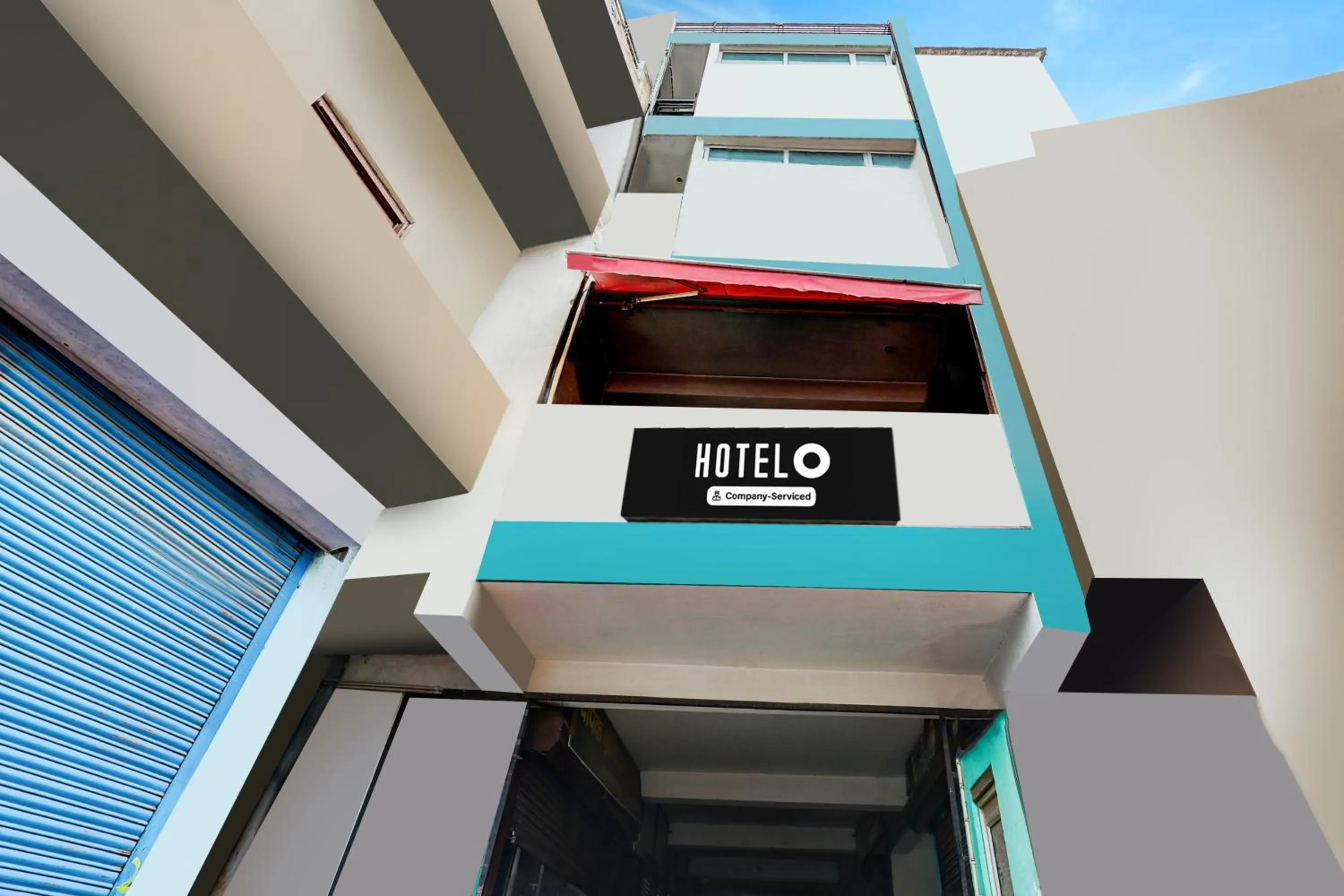 Facade/entrance in Hotel O The Star Guest House