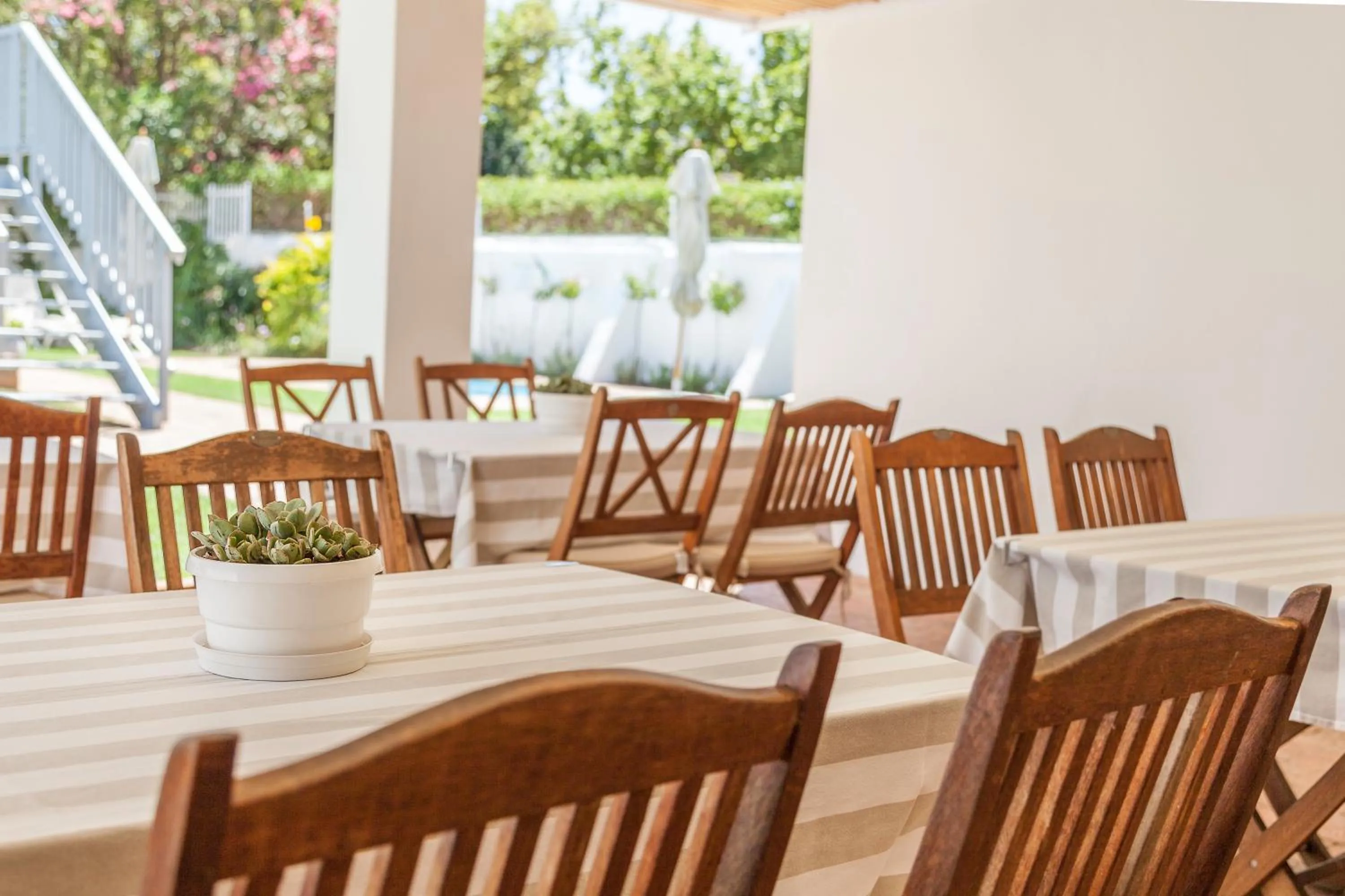 Patio in Avenues Guest House