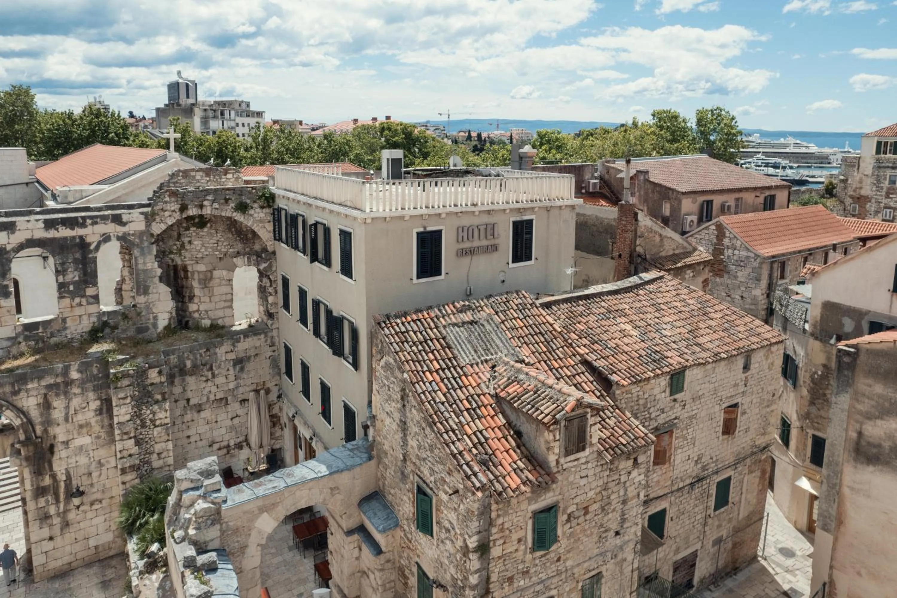 Property building in Hotel Peristil