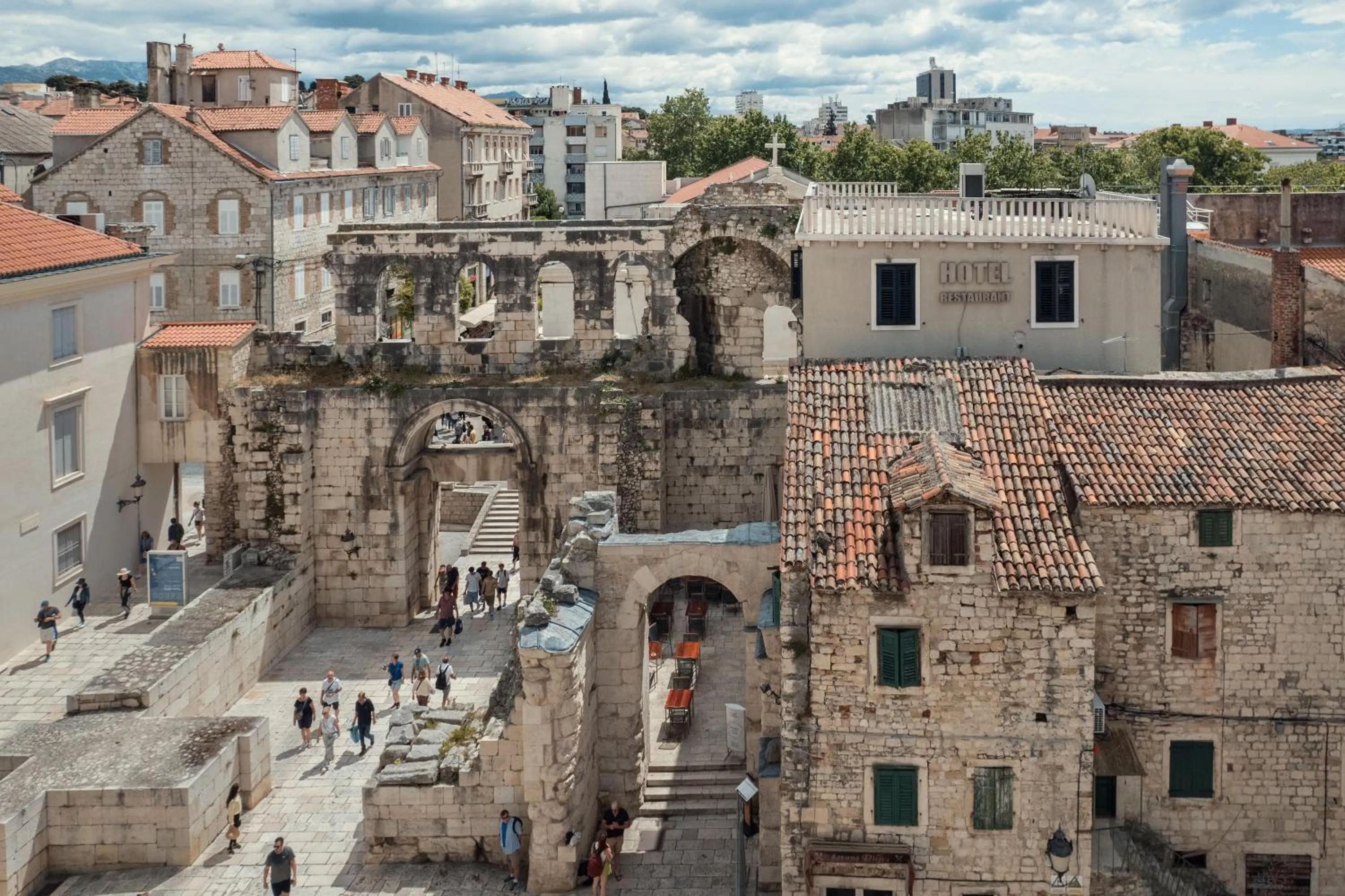 Property building in Hotel Peristil