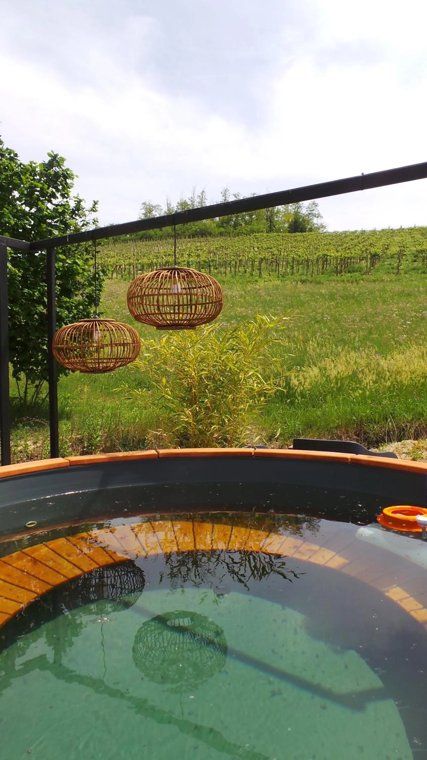 Hot Tub in Sotto La Vigna Charm Stay Adult only vacation Balcony suite