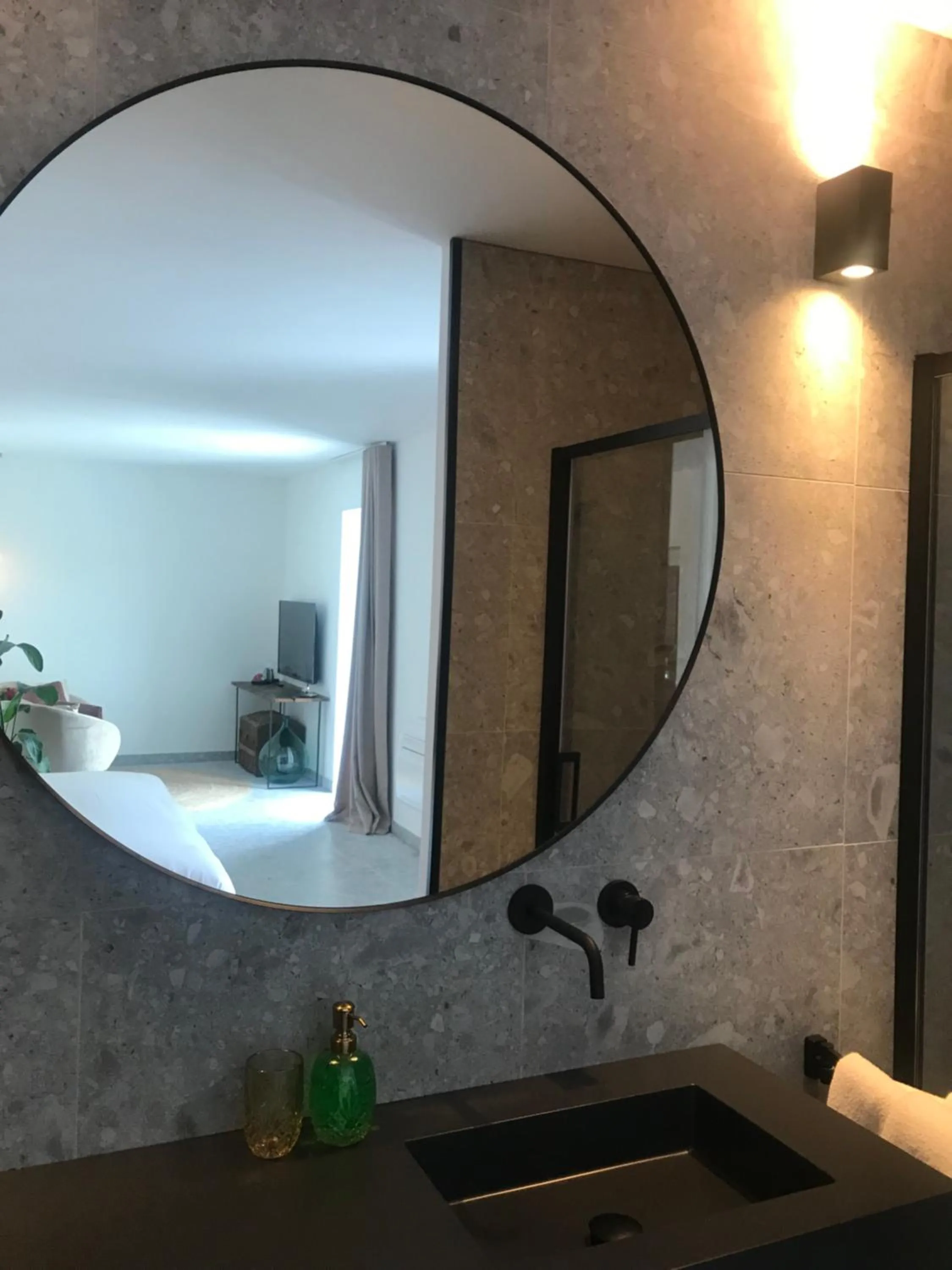 Bathroom in Sotto La Vigna Charm Stay Adult only vacation Balcony suite