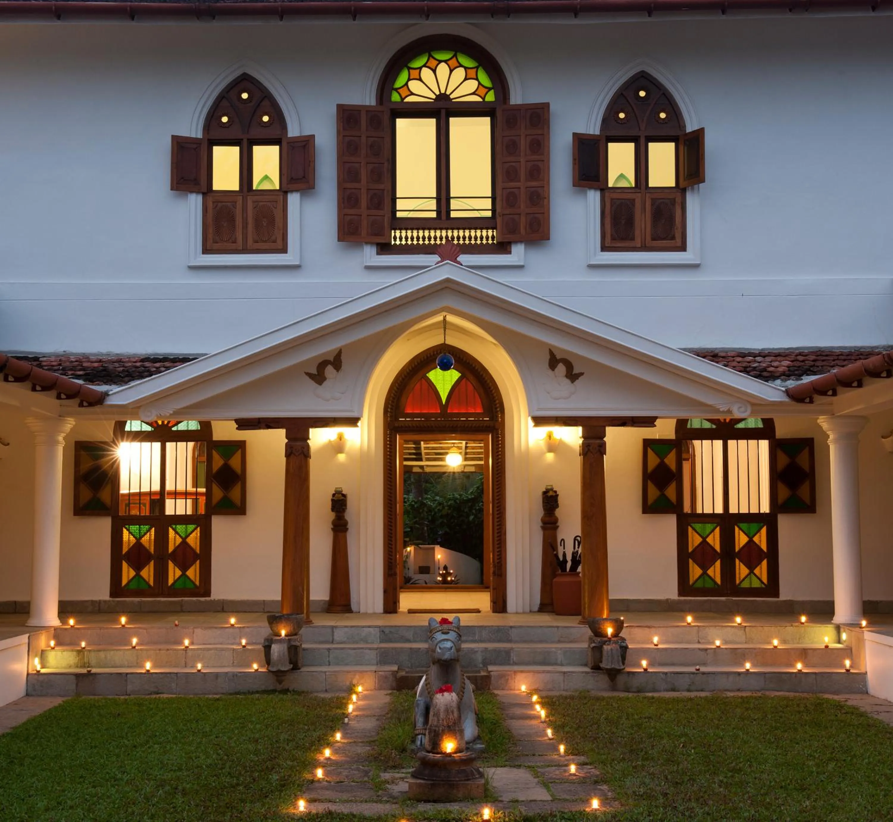 Facade/entrance in Purity at Lake Vembanad