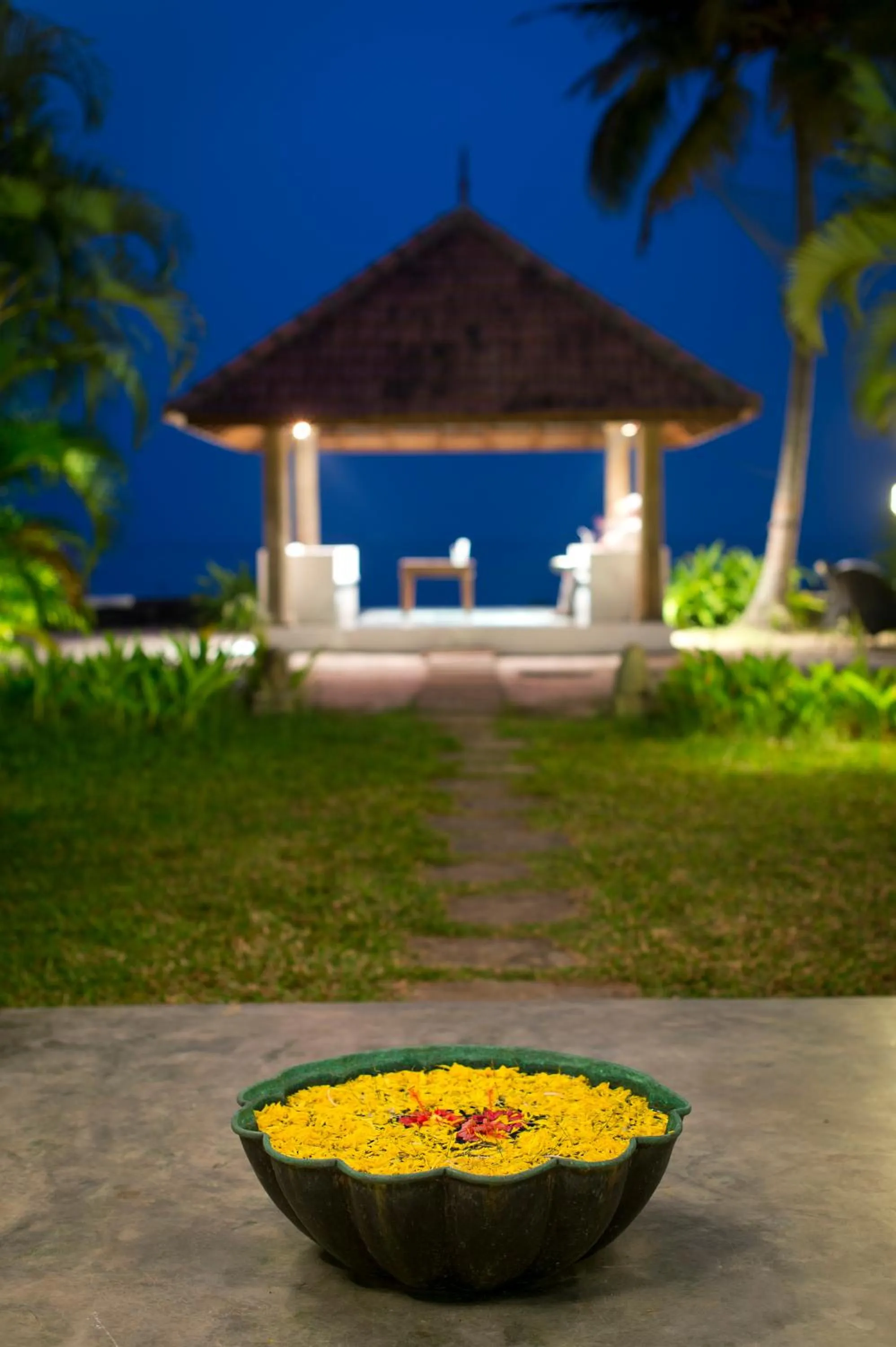 Patio in Purity at Lake Vembanad