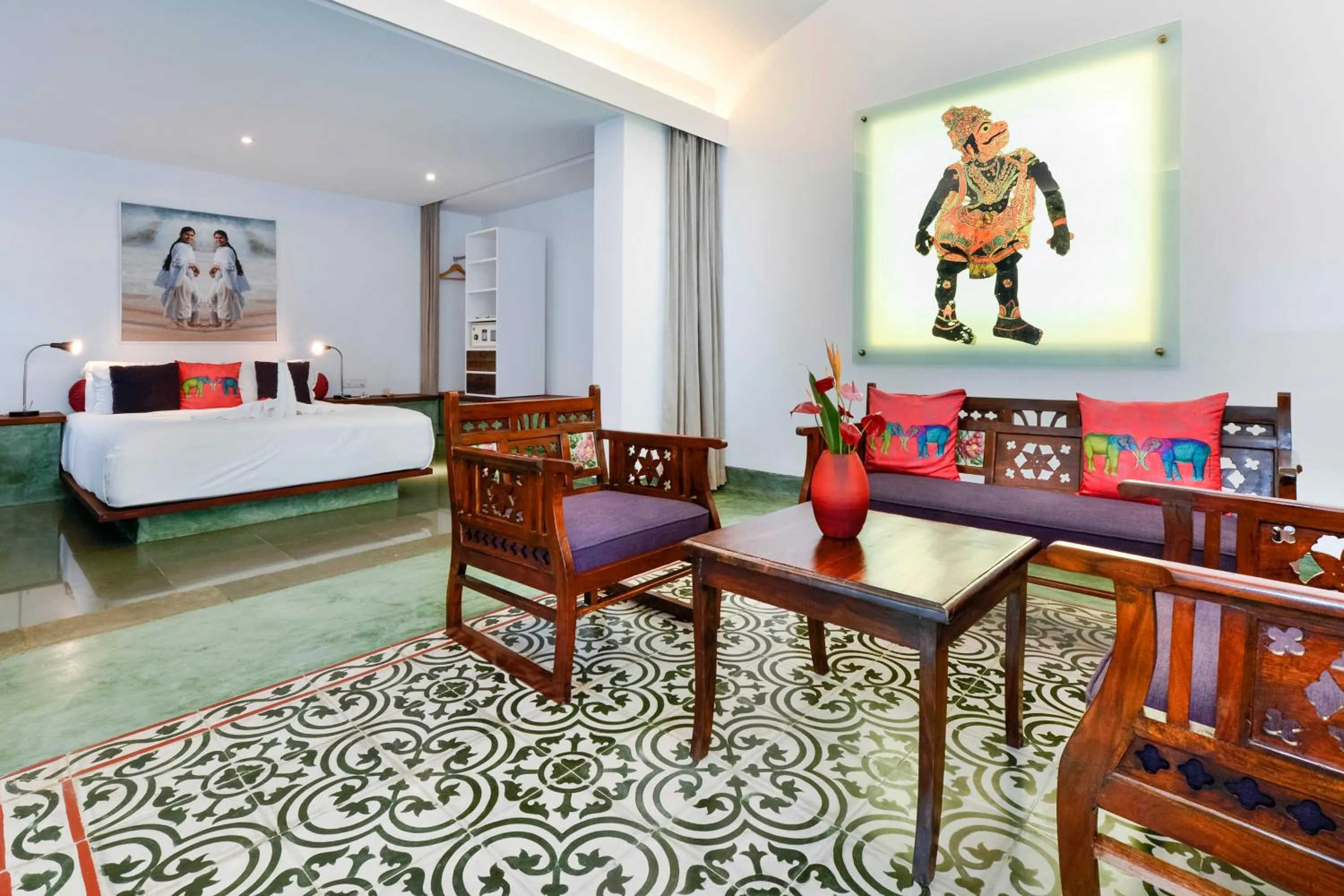 Bed in Purity at Lake Vembanad